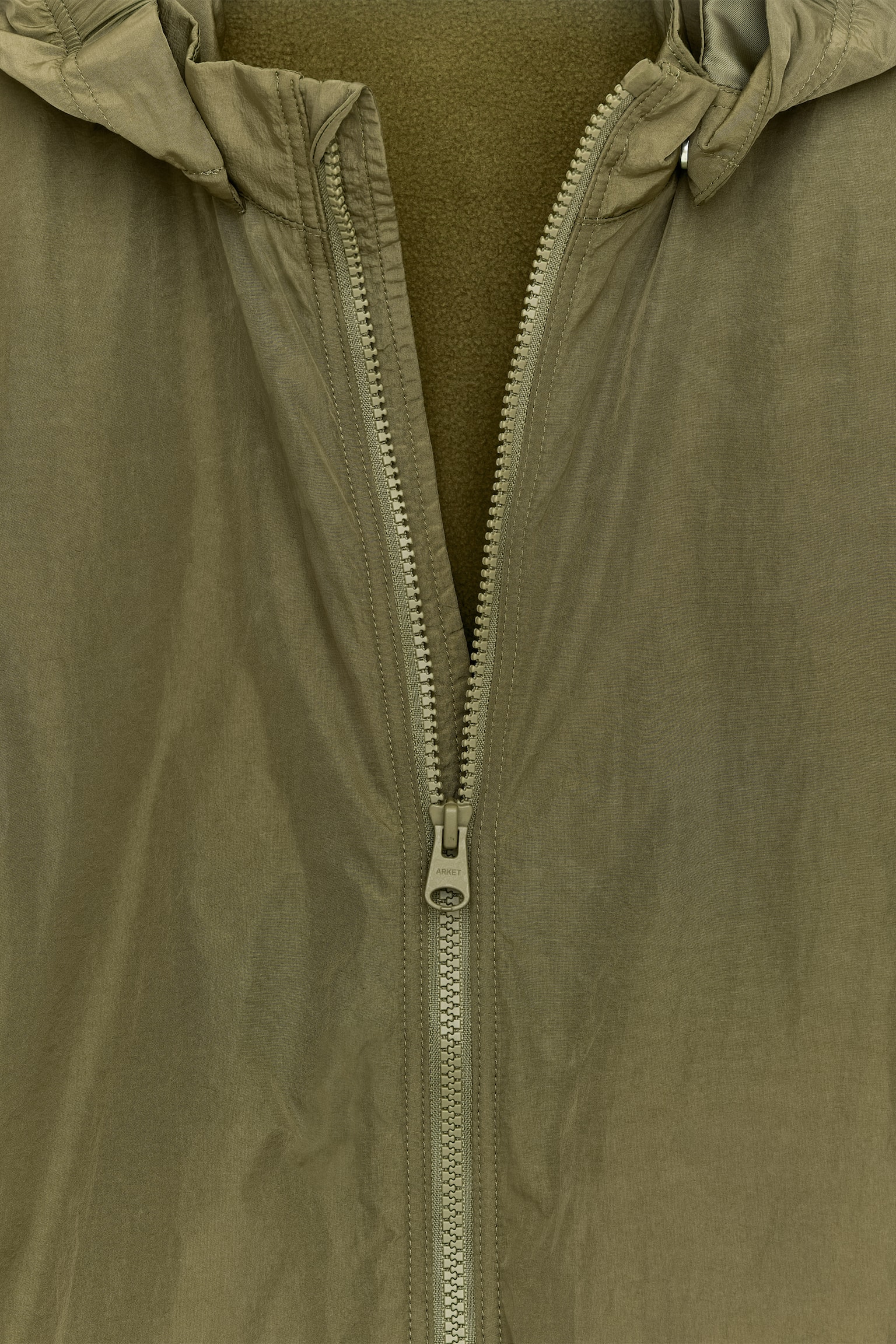 Shelljack met fleece voering - Groen/Lila/veelkleurig - 3