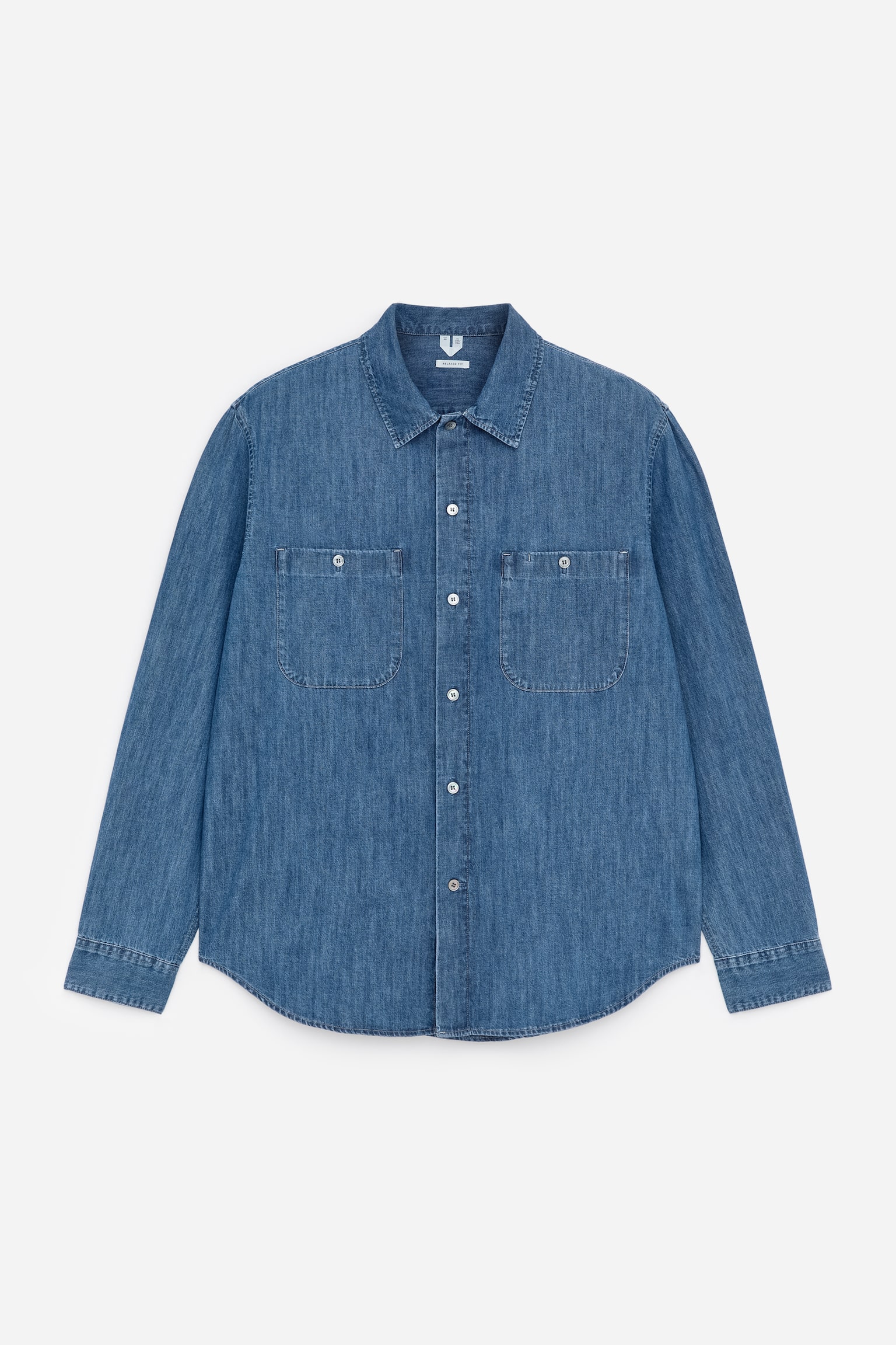 Legeres Jeanshemd - Blau - 2