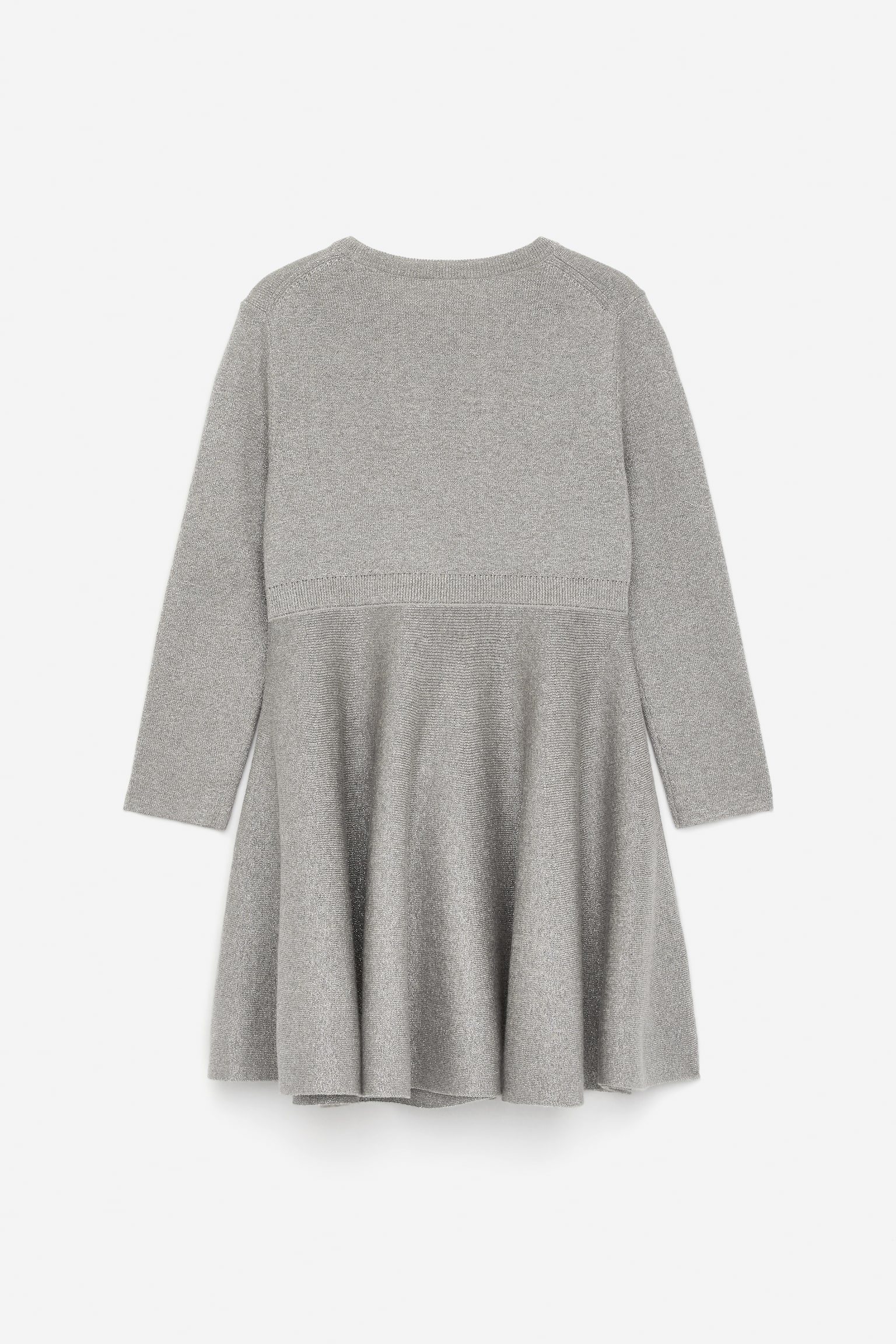 Rochie tricotată - Gri - 4