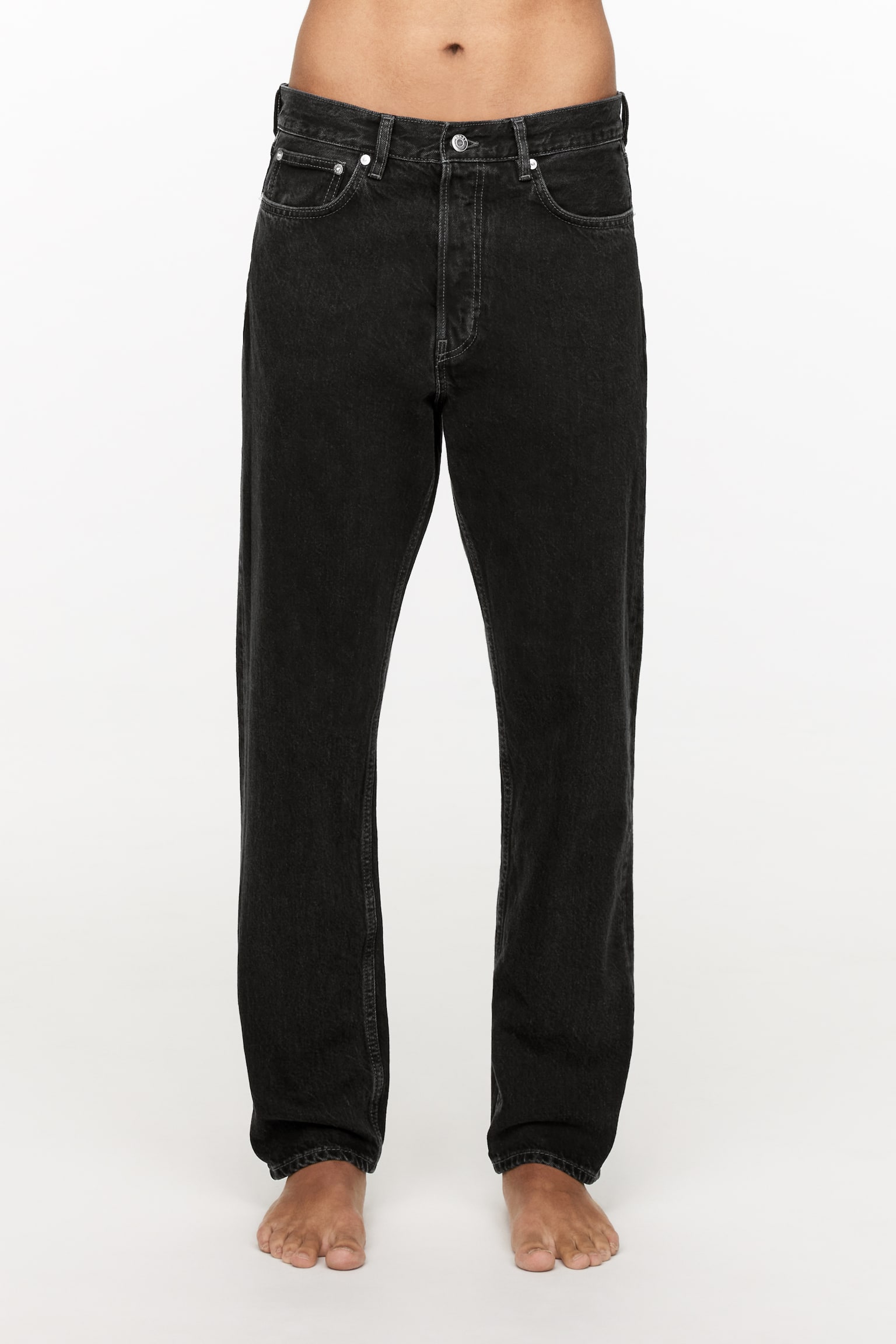 COAST Relaxed Tapered Jeans - Black/Dark Blue - 8