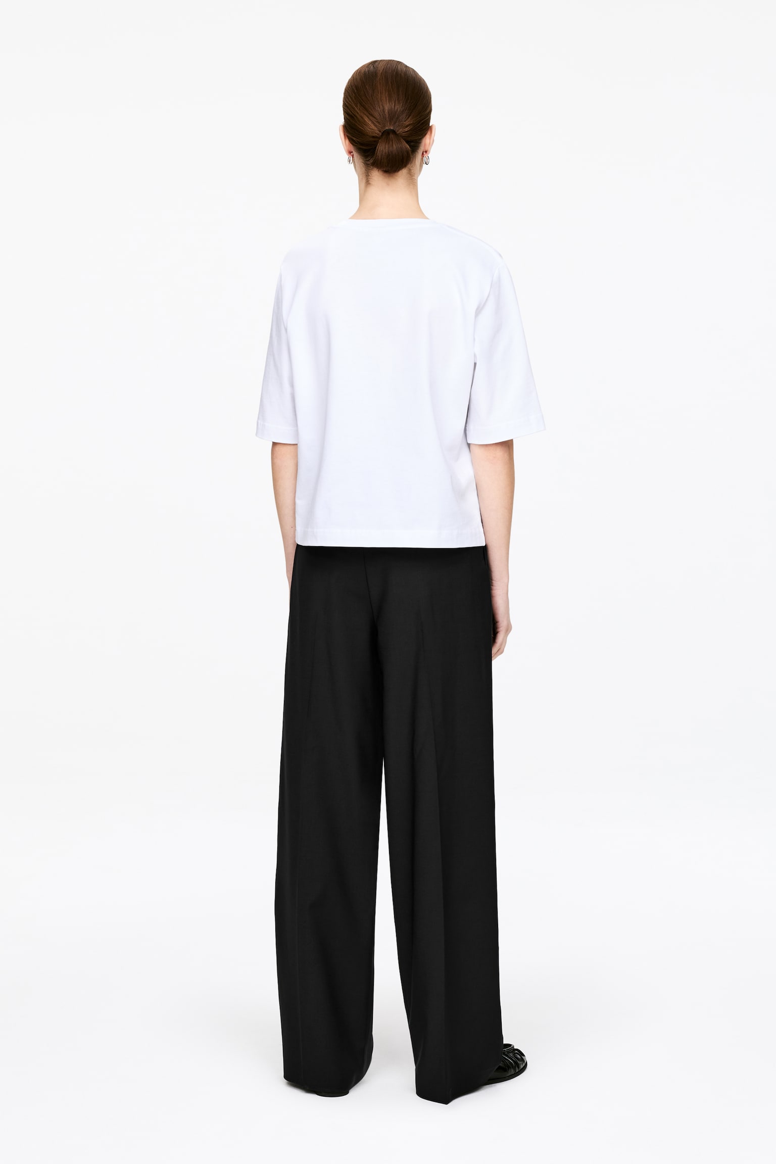 Vida skräddade byxor - Svart/Mörkbrun - 6