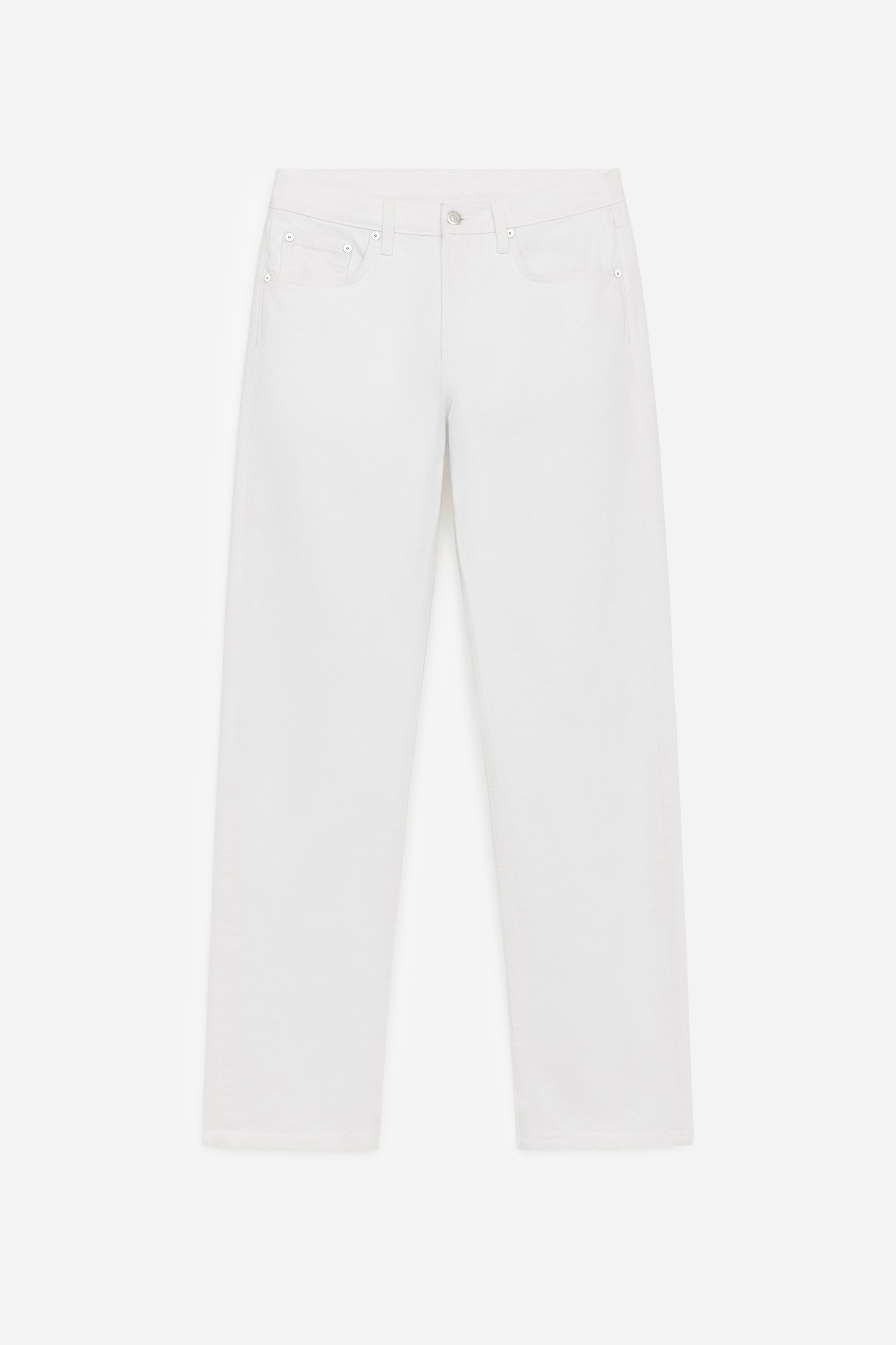 SNOW Straight Jeans - Weiß/Mittelblau/Cremeweiß/Taubenblau/Schwarz