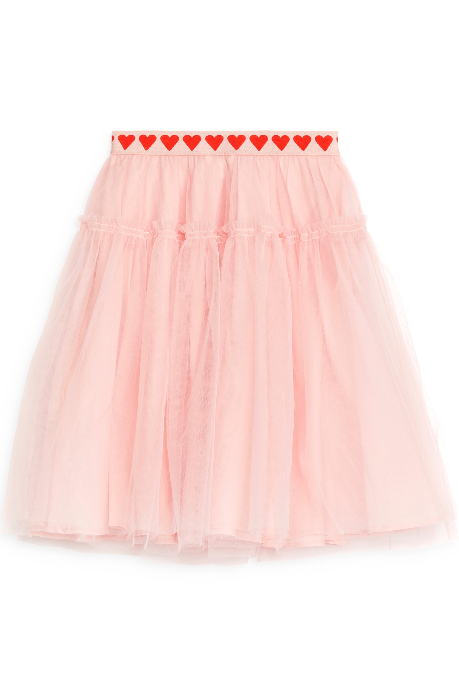 Tulle Skirt - Pink/Beige - 3