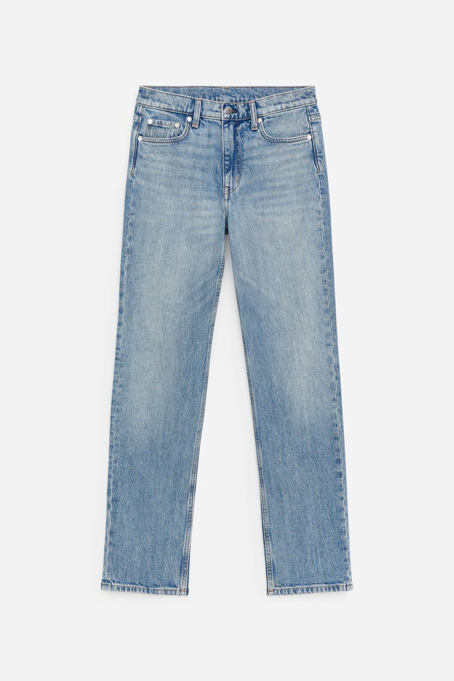 JADE lange slim-fit jeans - Lichtblauw/Zwart/Blauw - 2