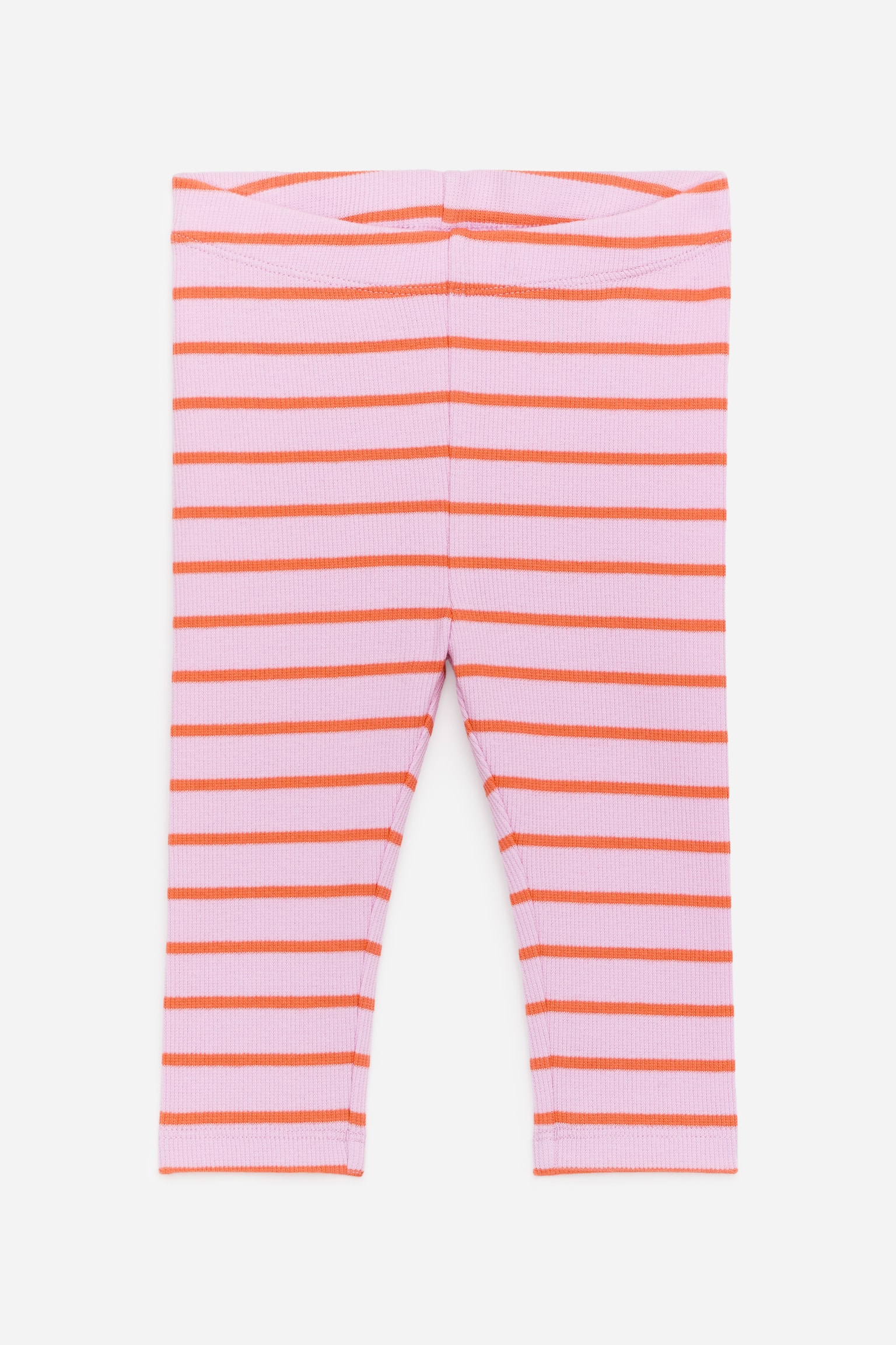 Gerippte Leggings - Rosa/Orange/Dunkelgrün/Hellblau/Grün/Schwarz/Beige - 1