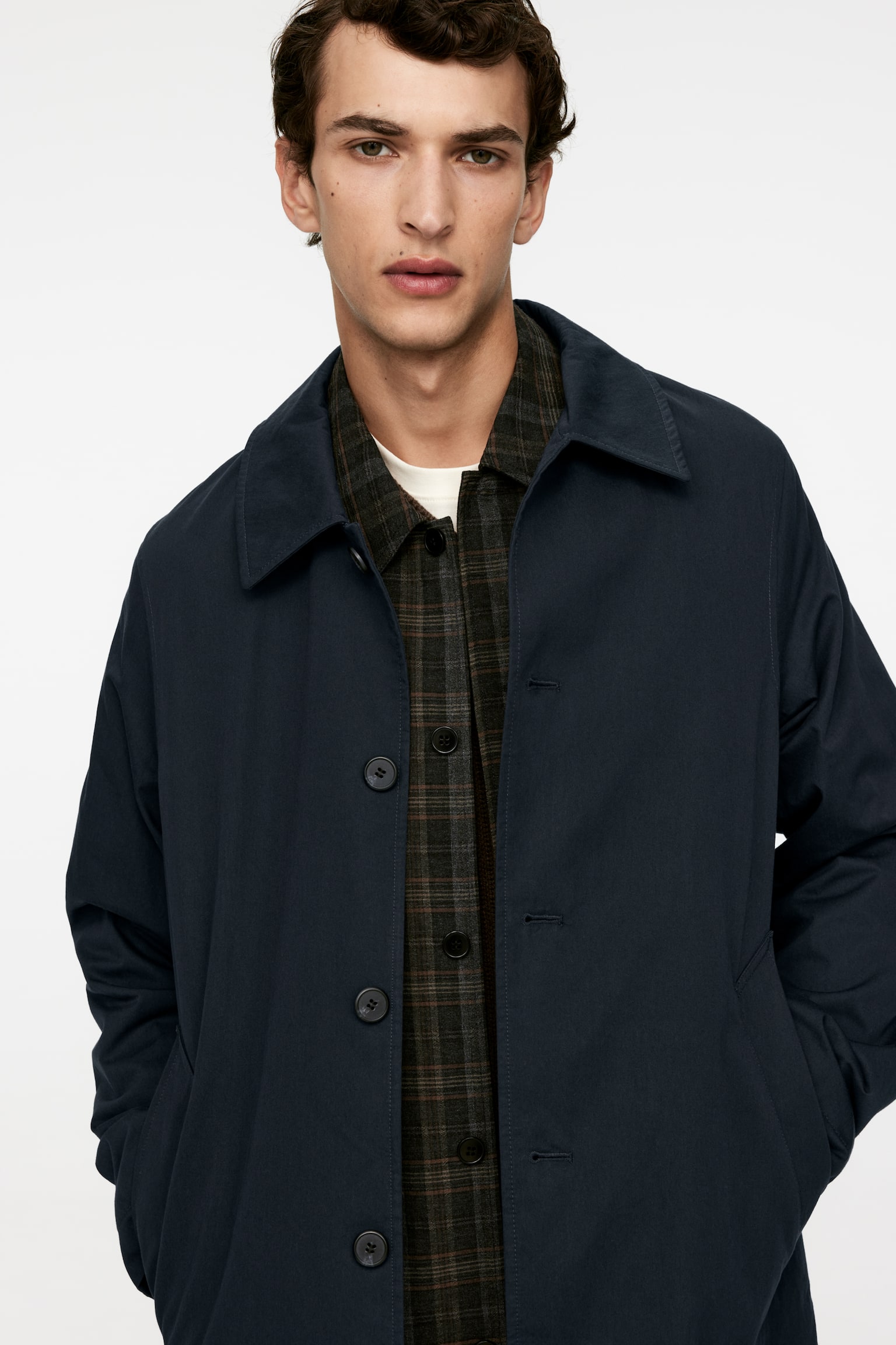 Car Coat - Dark Blue - 6