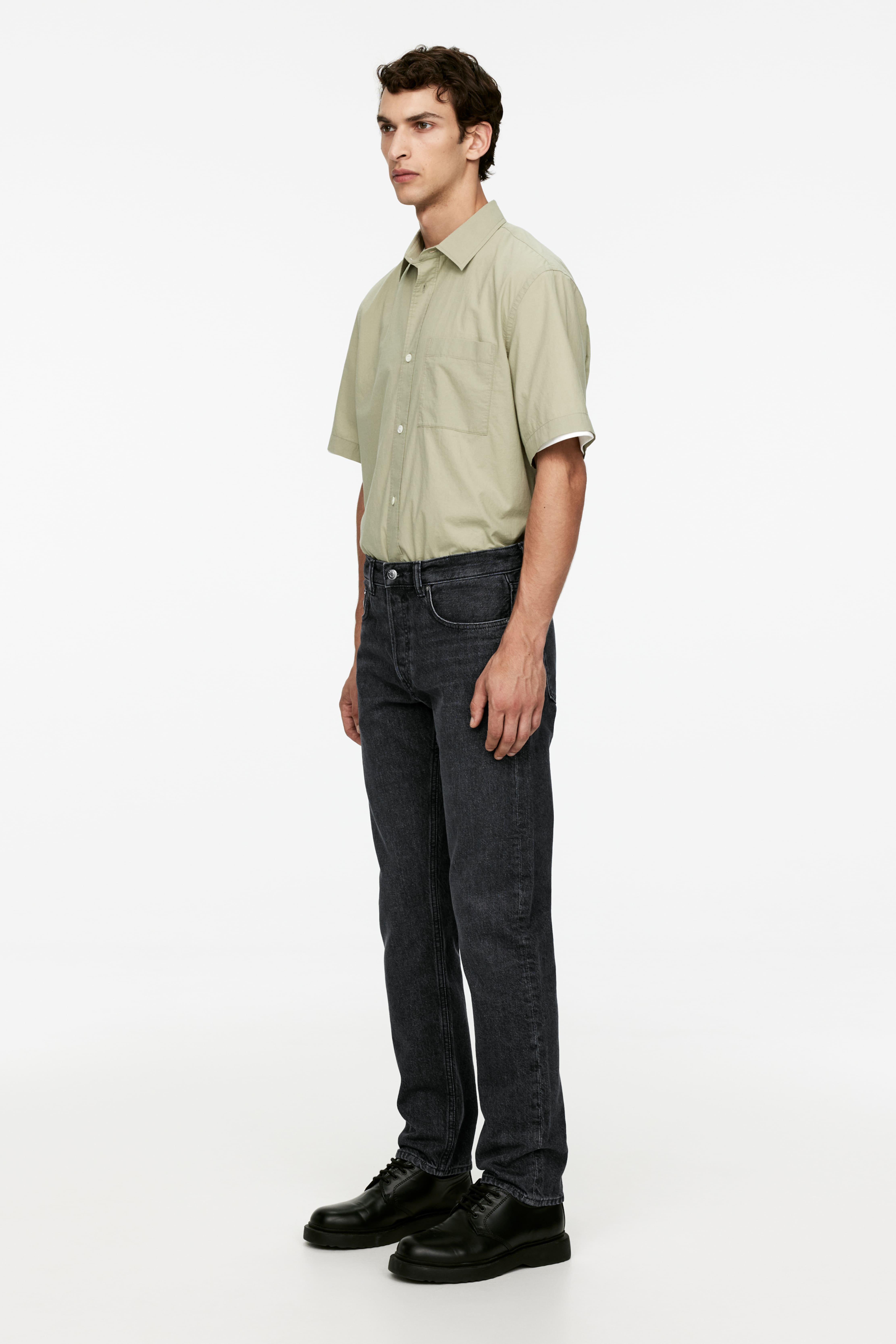 HM PARK Regular Straight Jeans