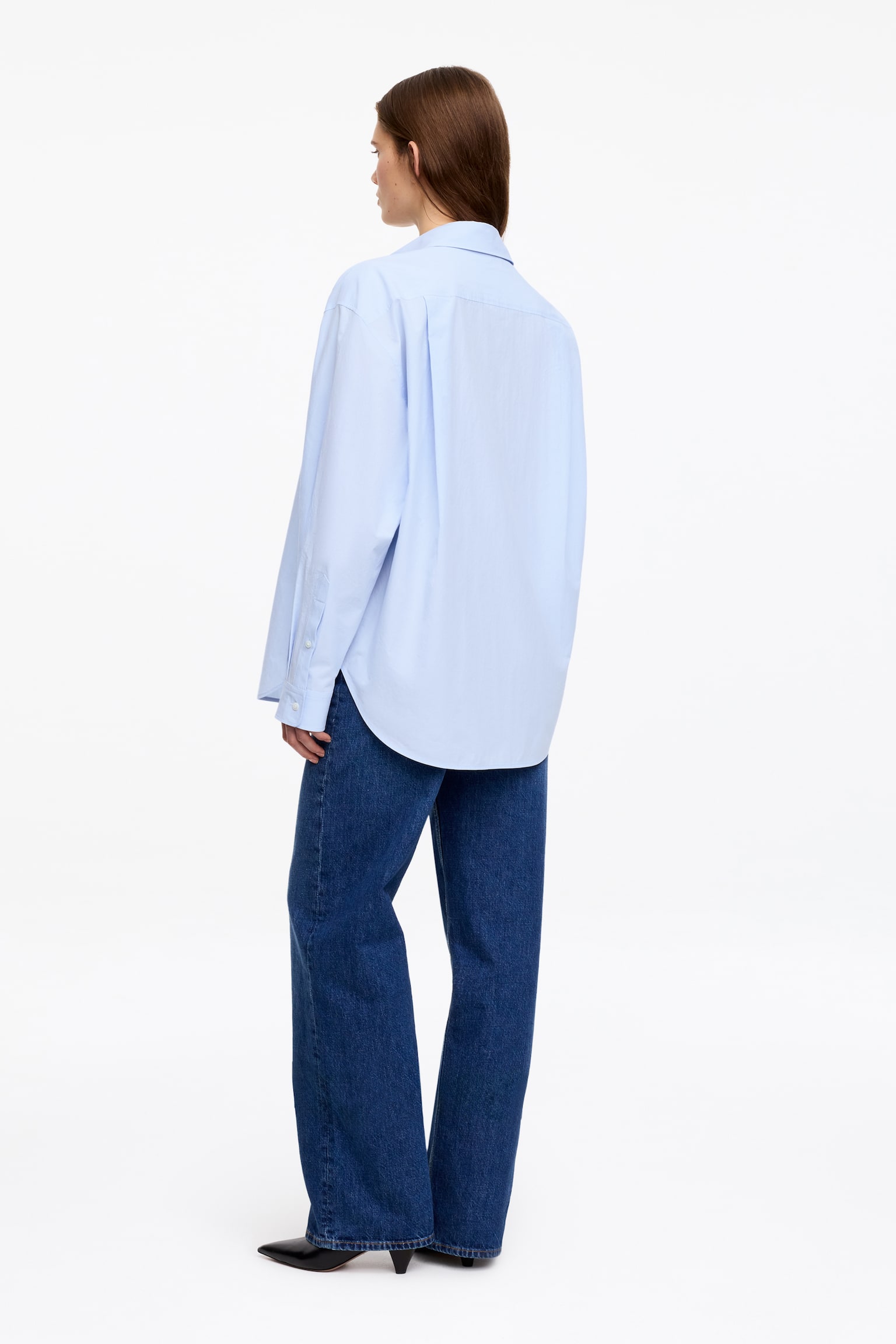 Puuvillapaita - Vaaleansininen/Vaaleanturkoosi - 3