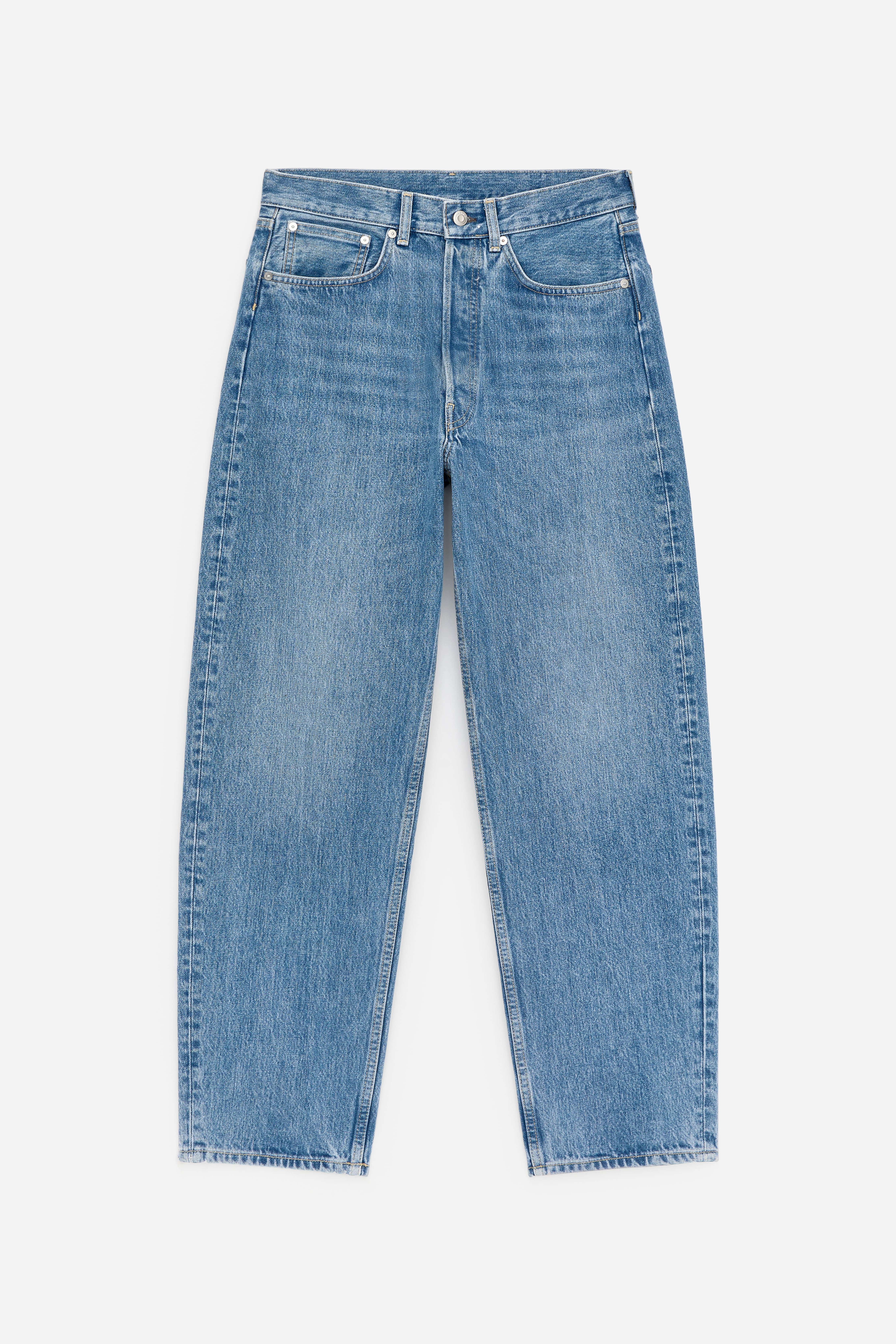 Jeans CREEK barrel relaxed - Blu medio/Blu scuro