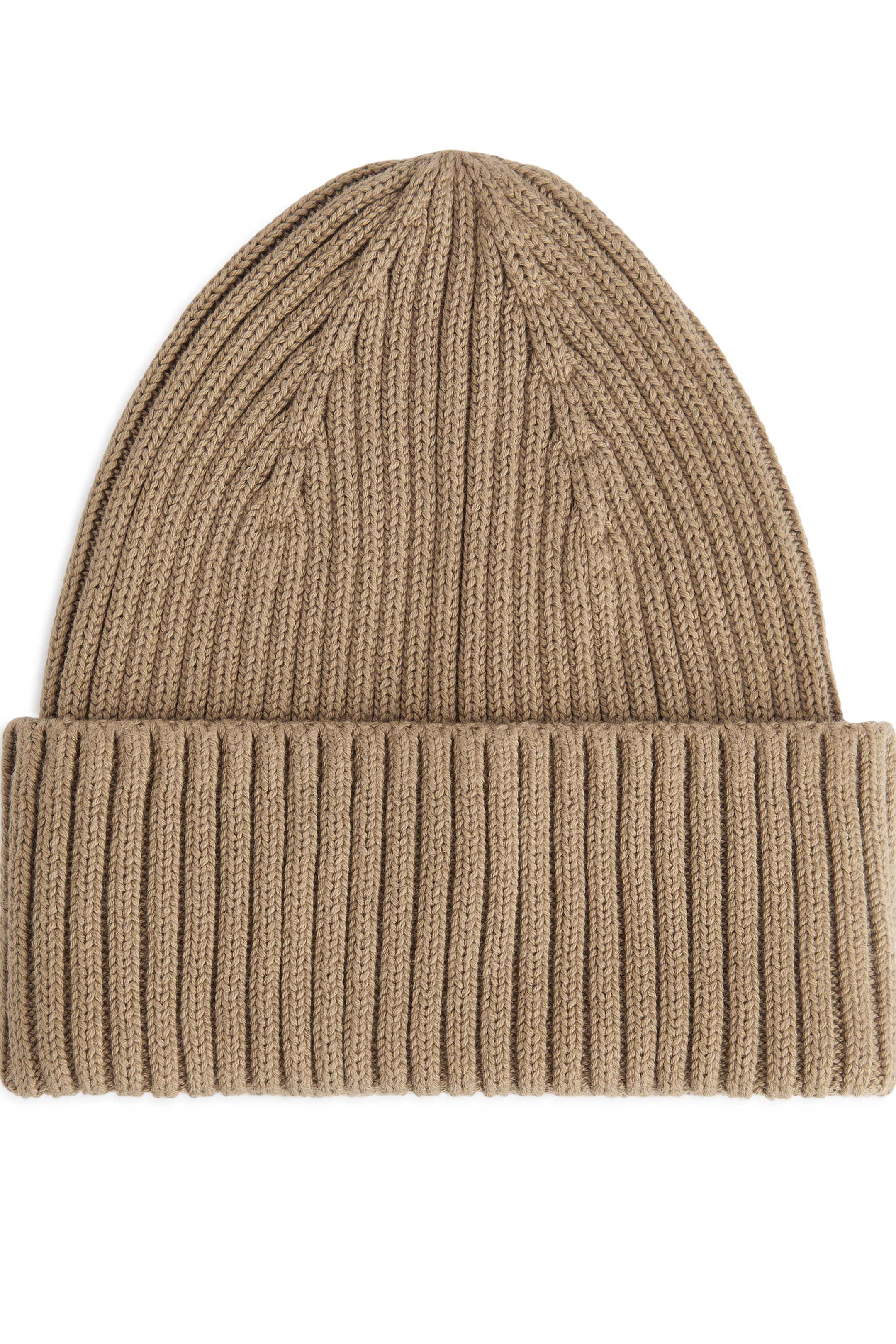 Rib Knit Beanie - Beige - Ladies | H&M GB