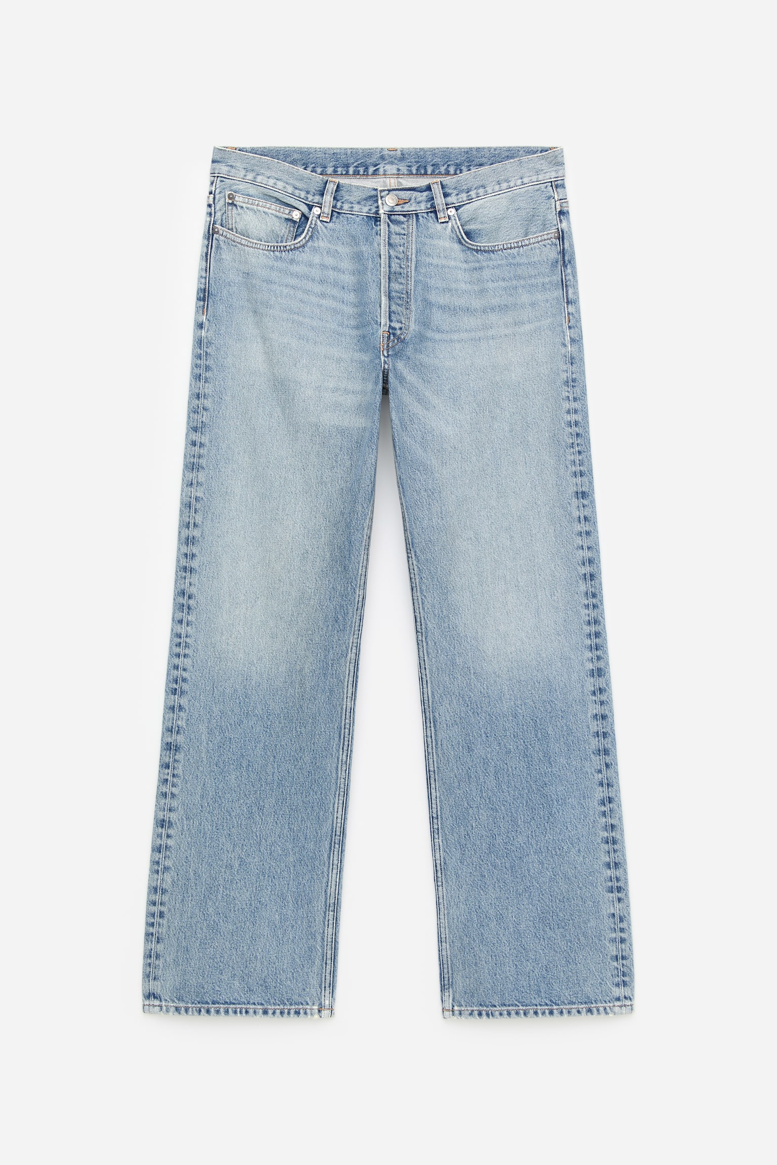 CANYON Bootcut-Jeans mit normaler Passform - Hellblau/Dunkelblau/Schwarz - 2