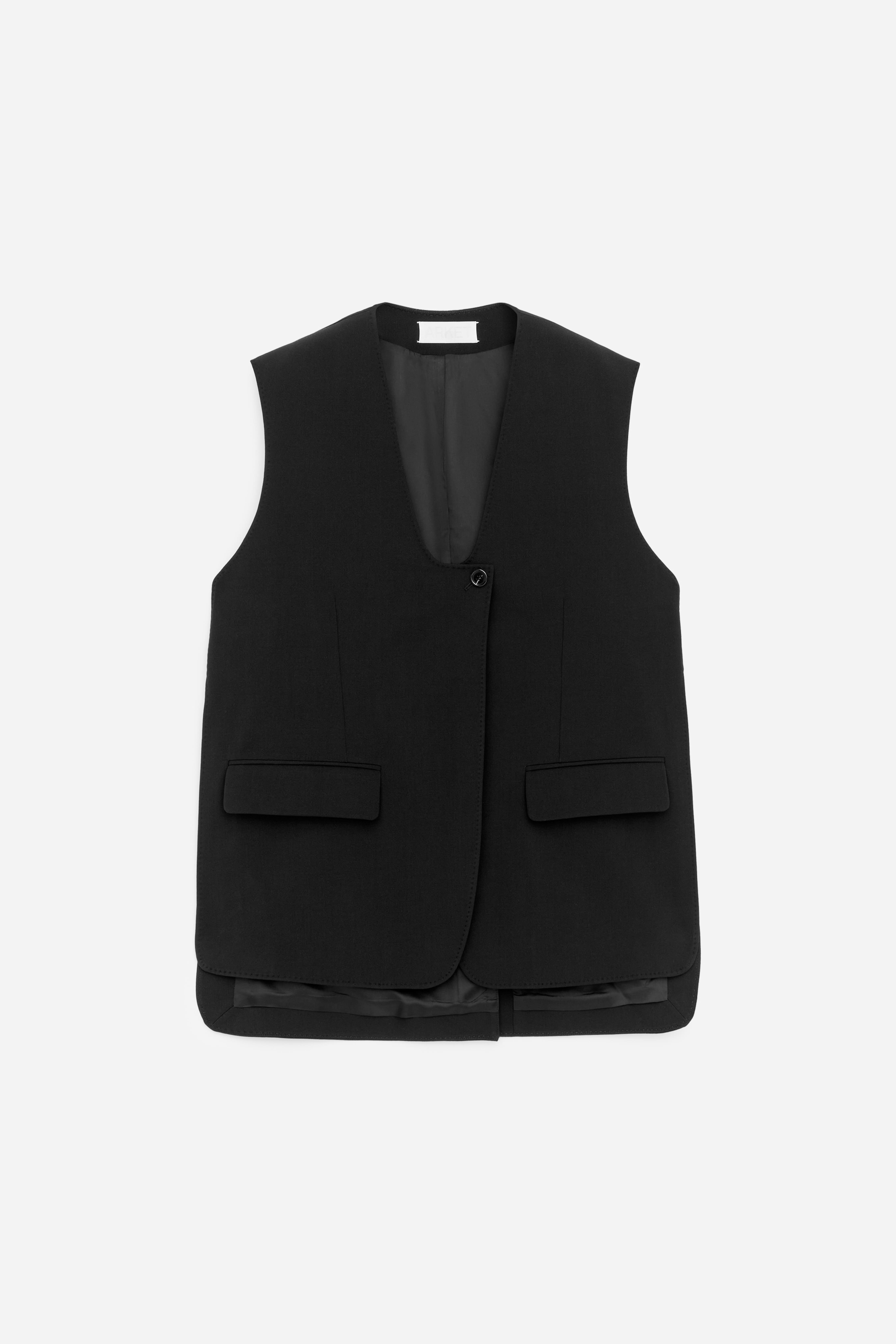 Elegante Weste - Schwarz