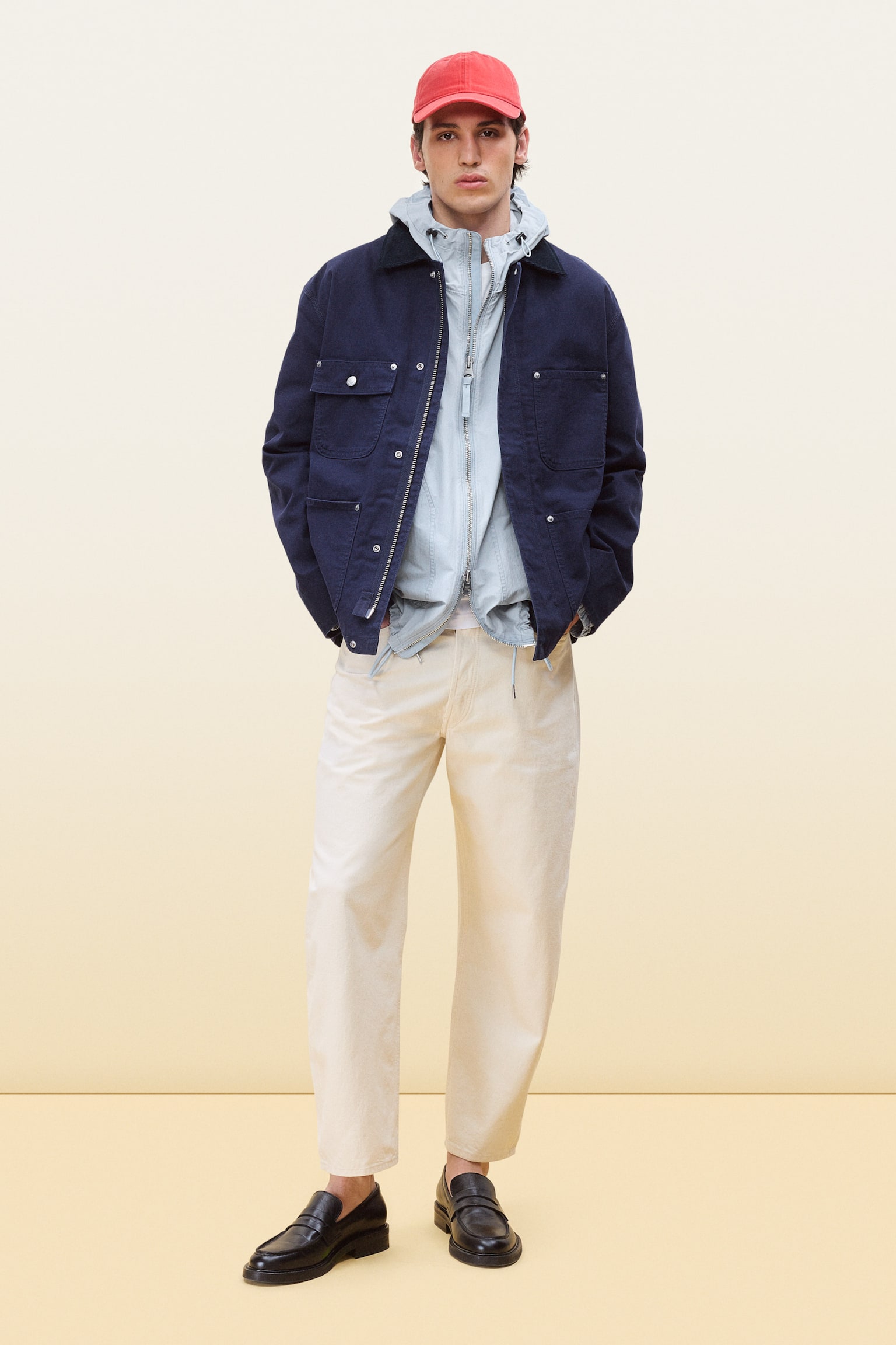 Workwear-jacka - Mörkblå - 10