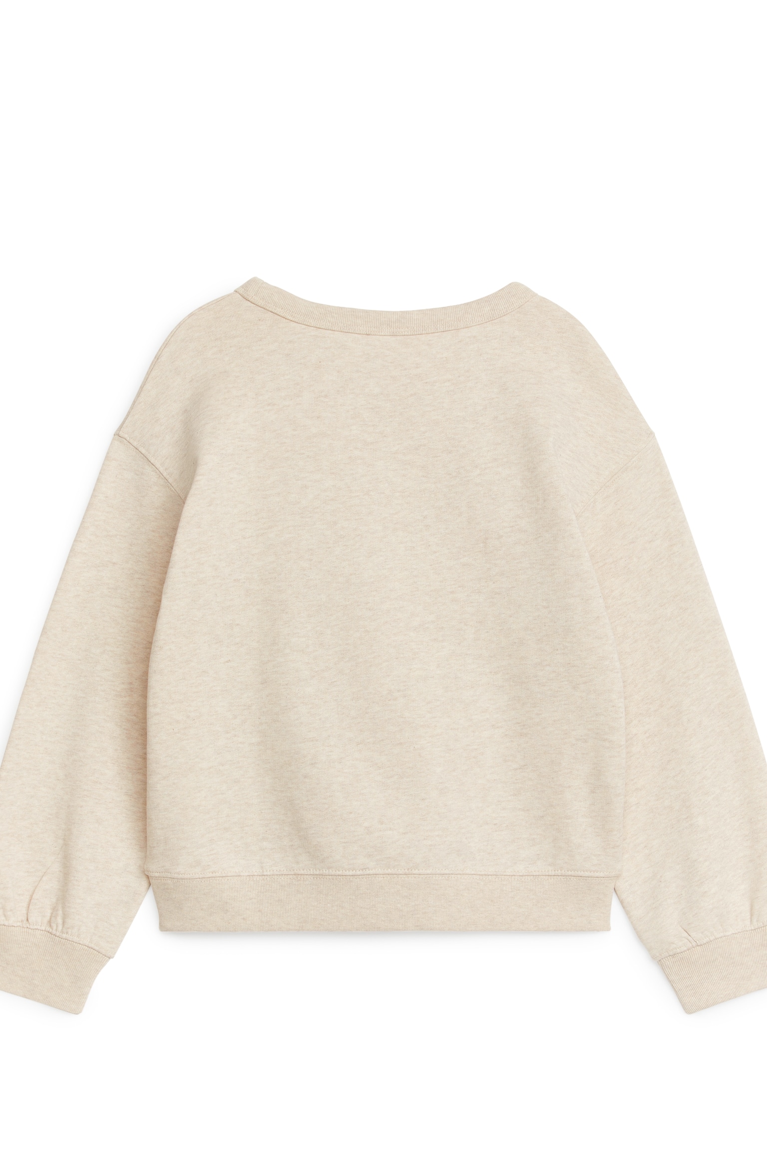 Relaxed Sweatshirt - Oat Melange/Pink/Lilac - 2