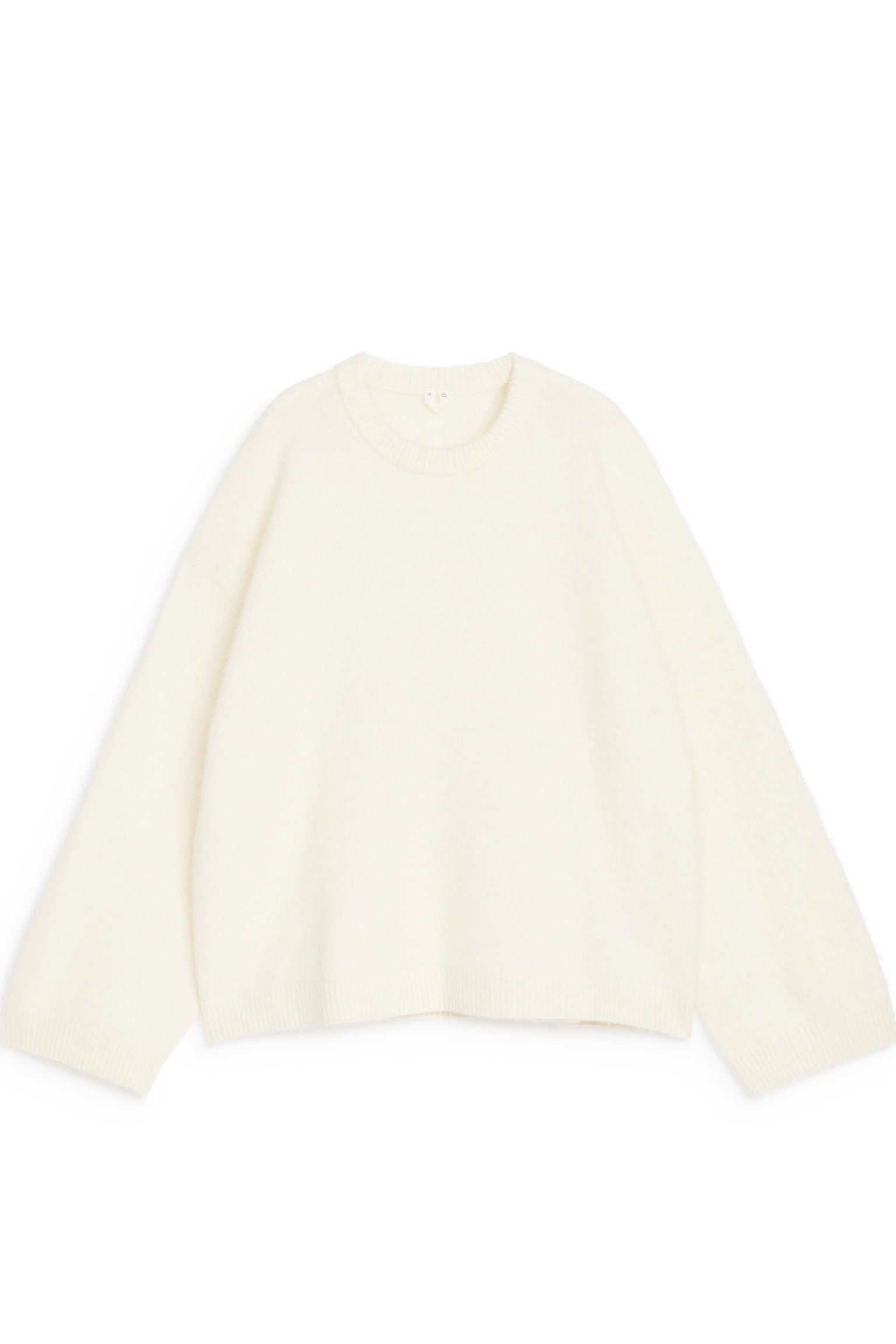 Alpaca-Wool Blend Jumper - Off White/Black/Beige/Pink/Light Grey/Dusty Blue/Dark Yellow/Dark Brown/Dark Green - 2