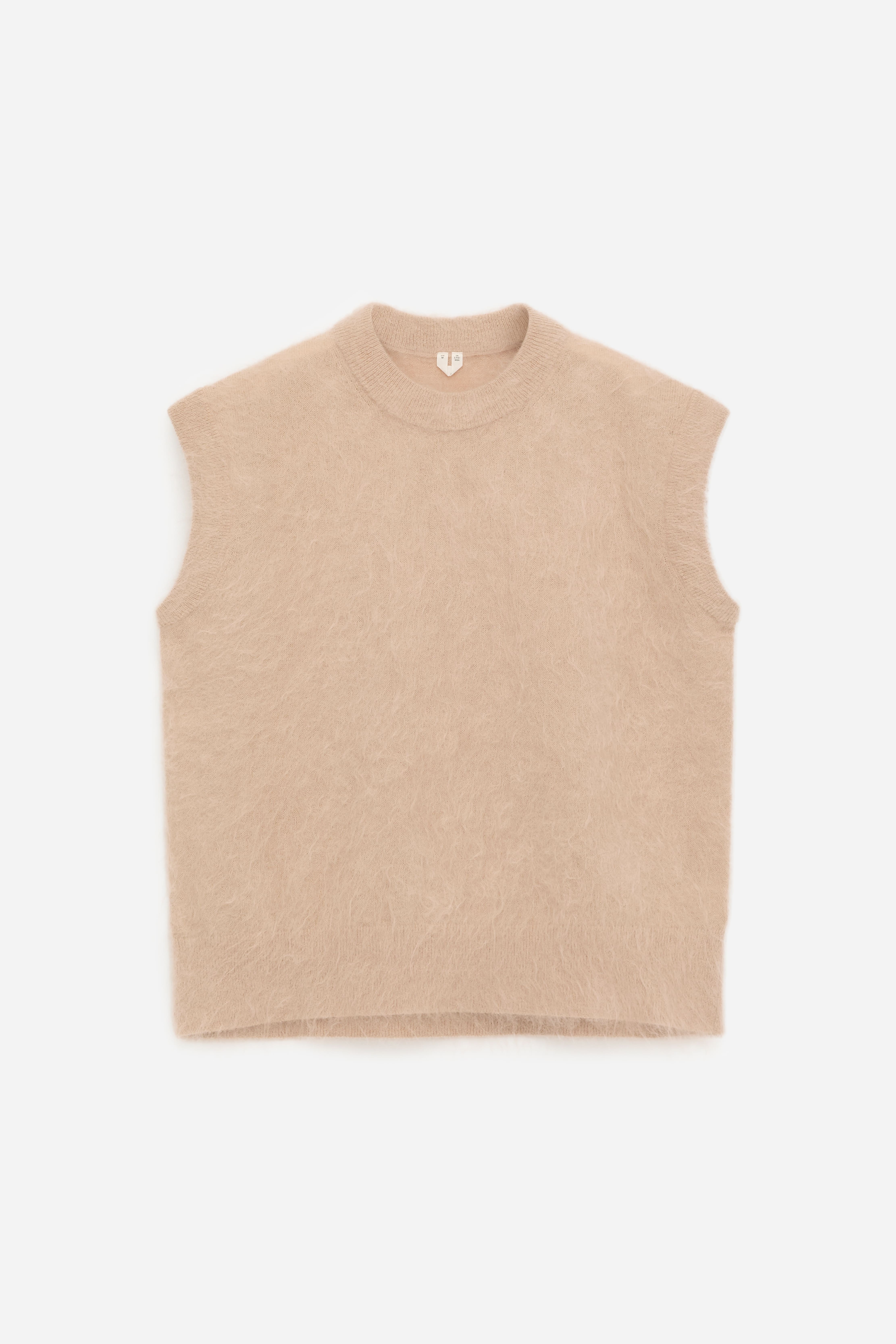 Pullunder aus Mohair und Wolle - Cremerosa