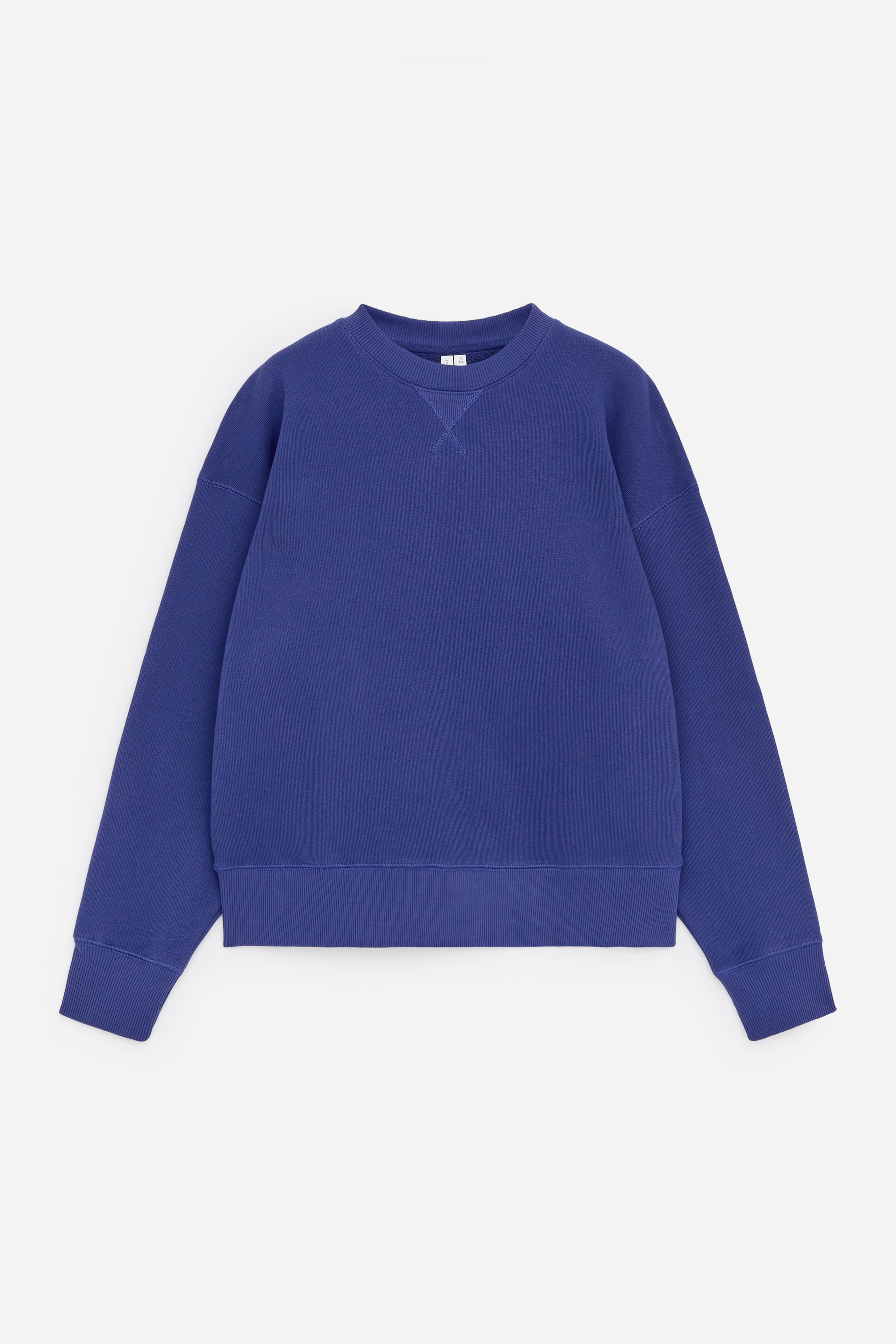 Oversized Sweatshirt - Blå/Off-white