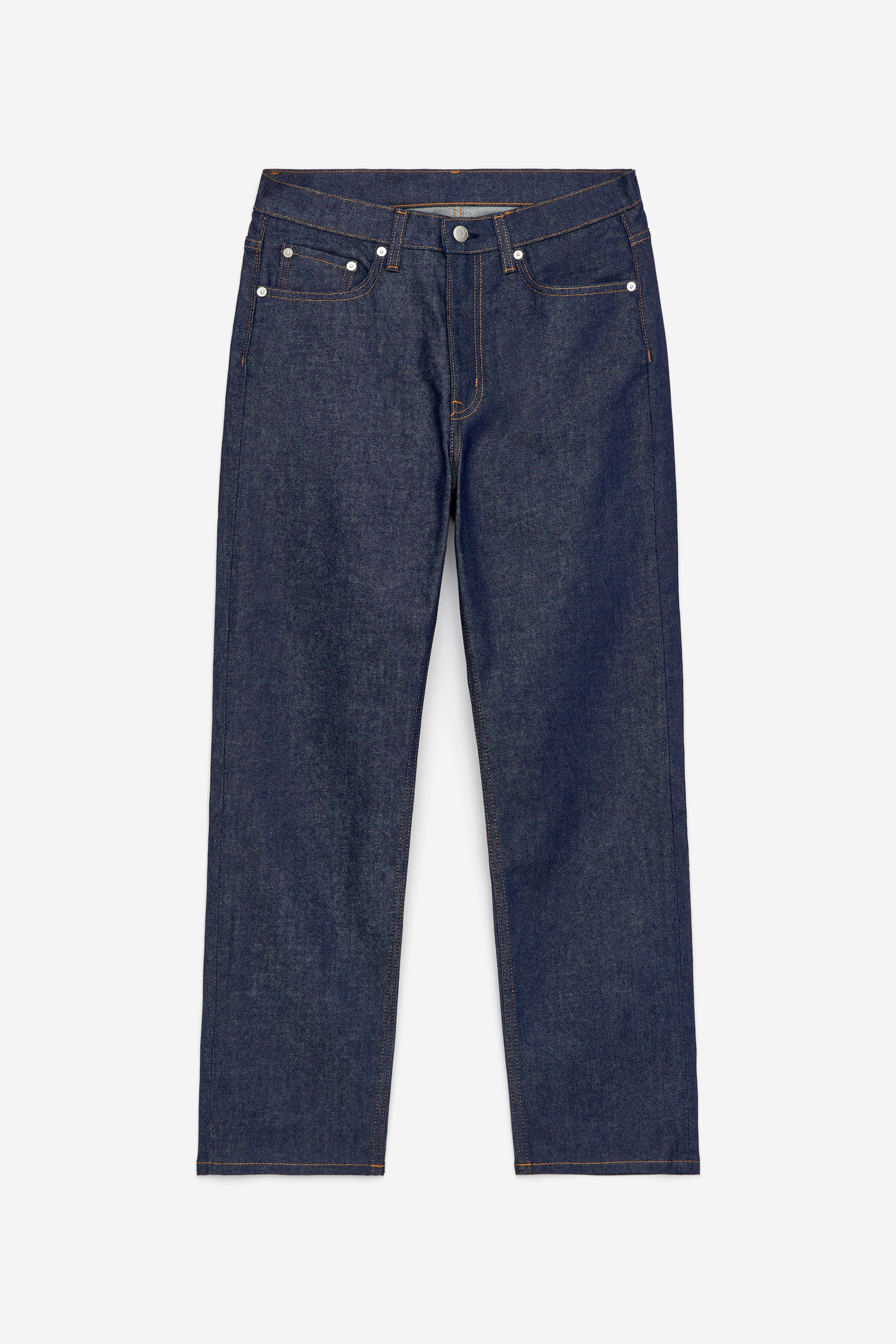 JADE Cropped Slim Jeans - Dunkelblau/Verwaschenes Schwarz/Weiß/Blau/Dunkelblau/Blau