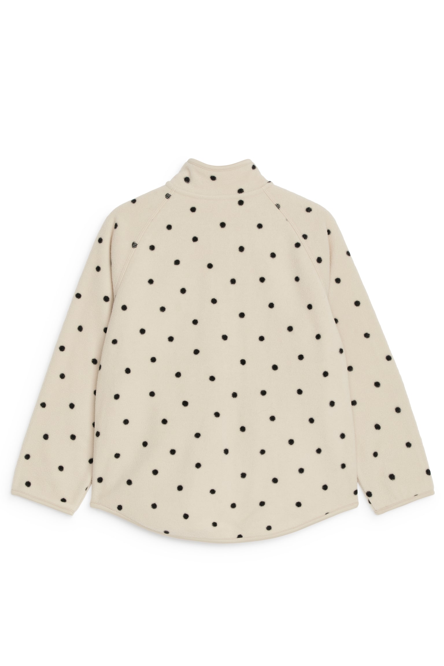 Fleece Jacket - Light Beige - 5