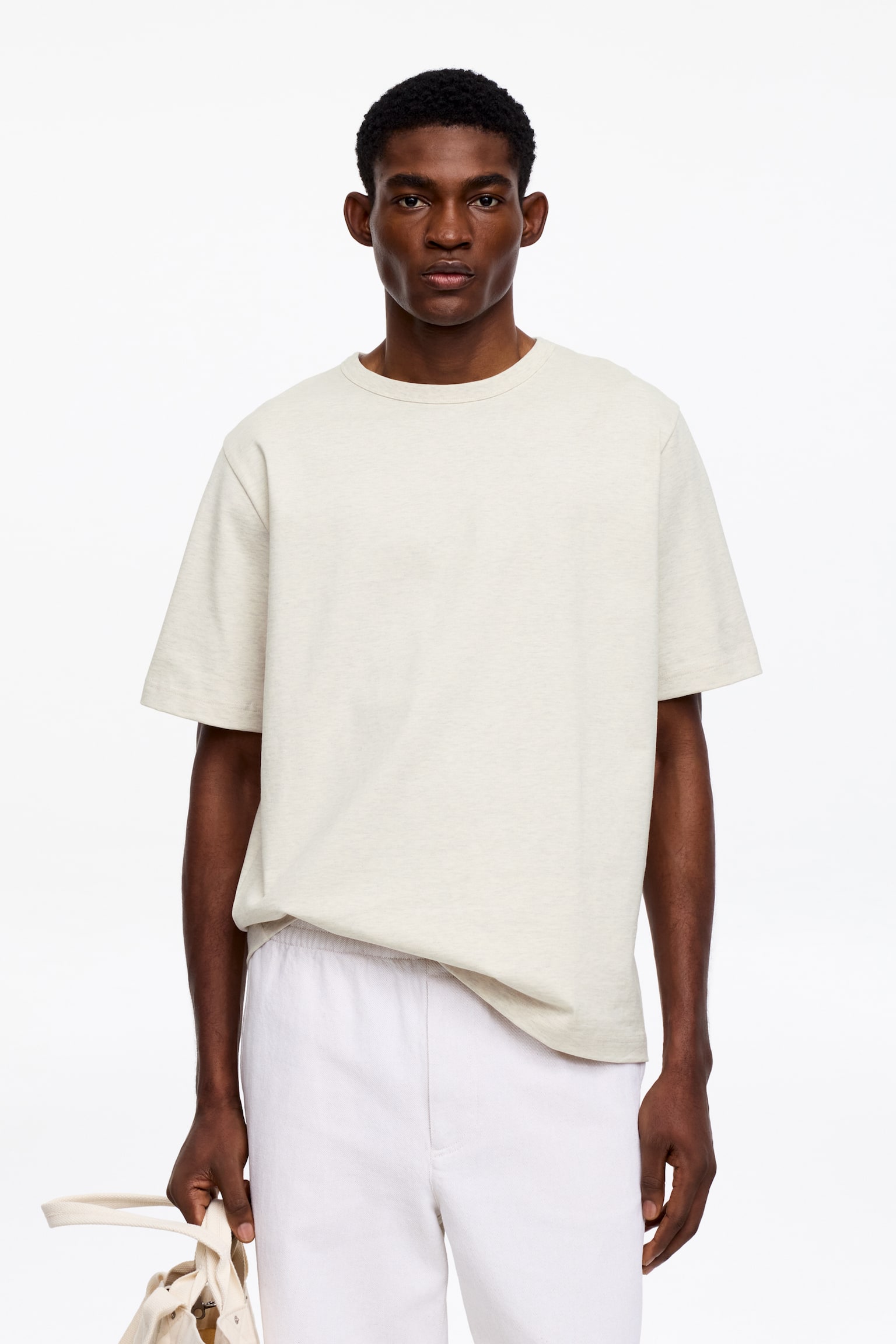 270 GSM Oversized T-Shirt - Havre/Klarrosa/Grön/Mörklila/Vit/Mörkblå/Svart - 1