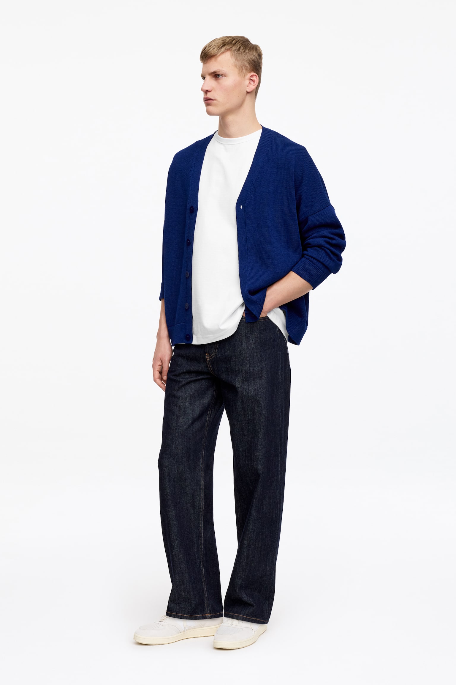 270 GSM Oversized T-Shirt - Λευκό/Μαύρο/Πράσινο/Σκούρο Μωβ/Βρώμη/Σκούρο Μπλε - 3