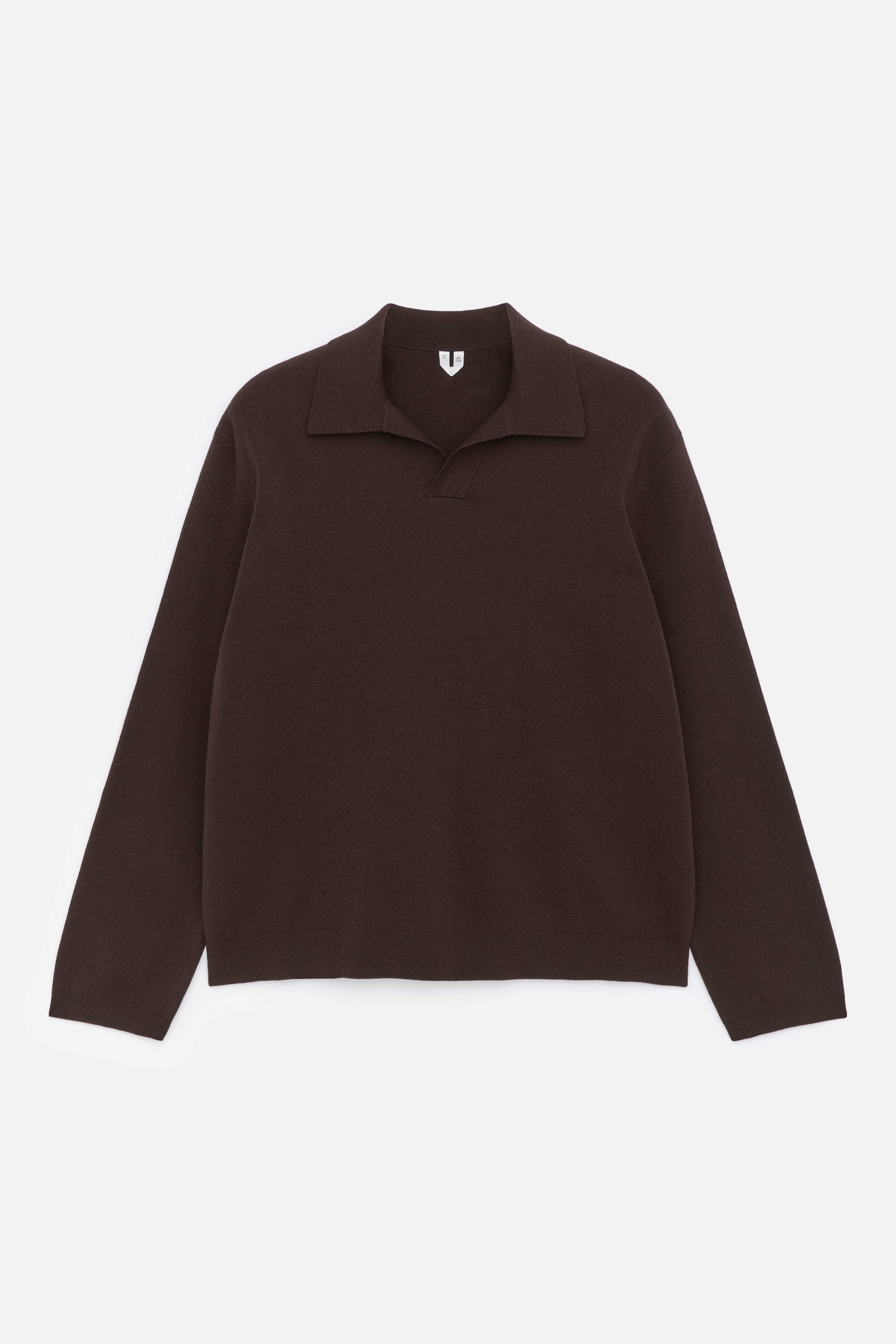 Poloshirt aus Baumwolle und Seide - Braun/Dunkelblau/Khaki