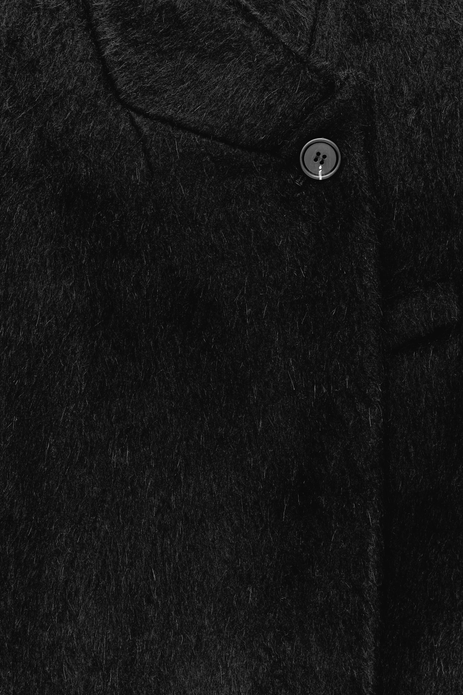 Giacca in misto lana e alpaca - Nero - 3
