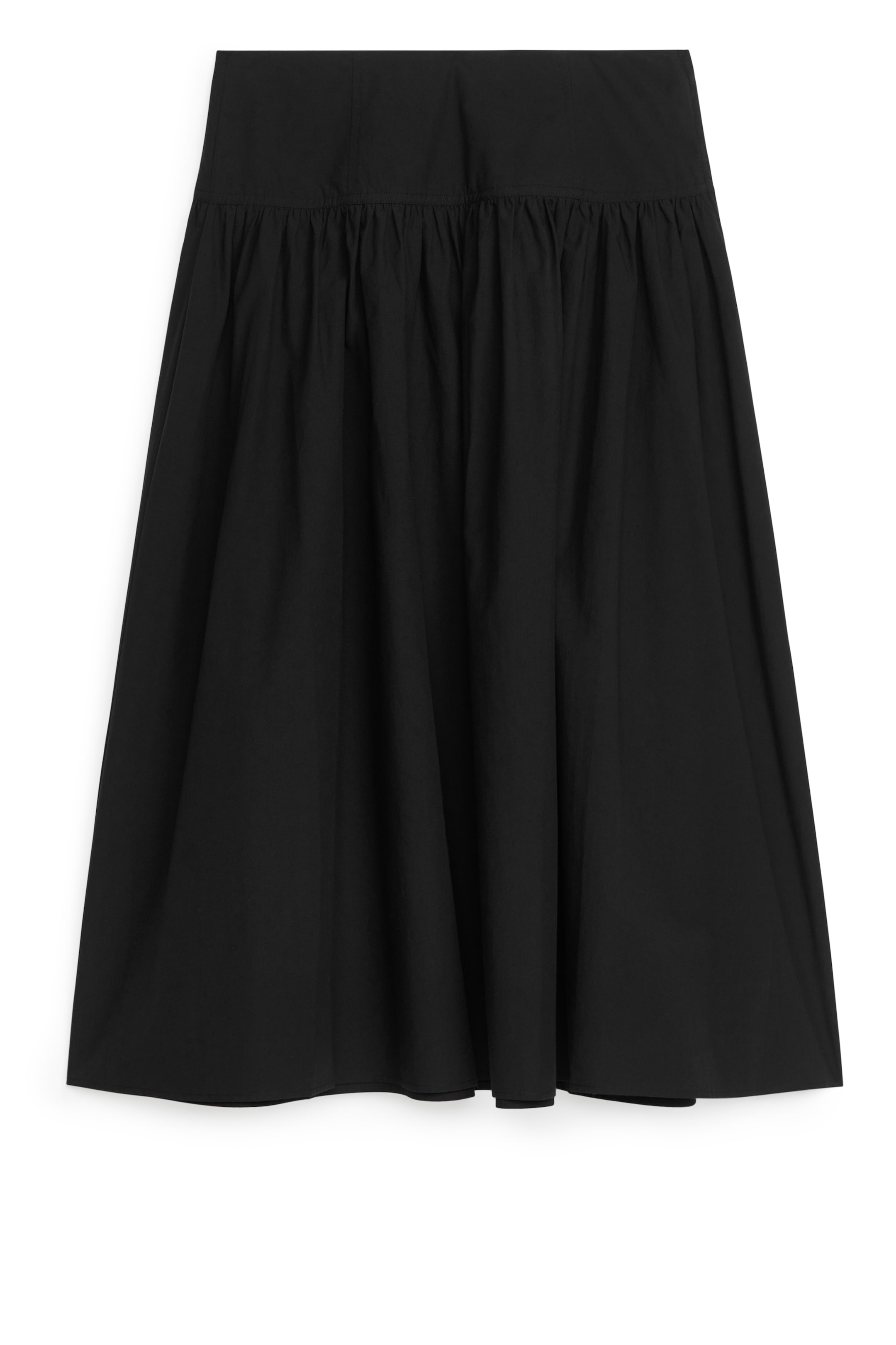 A-line Skirt - Black - Ladies 