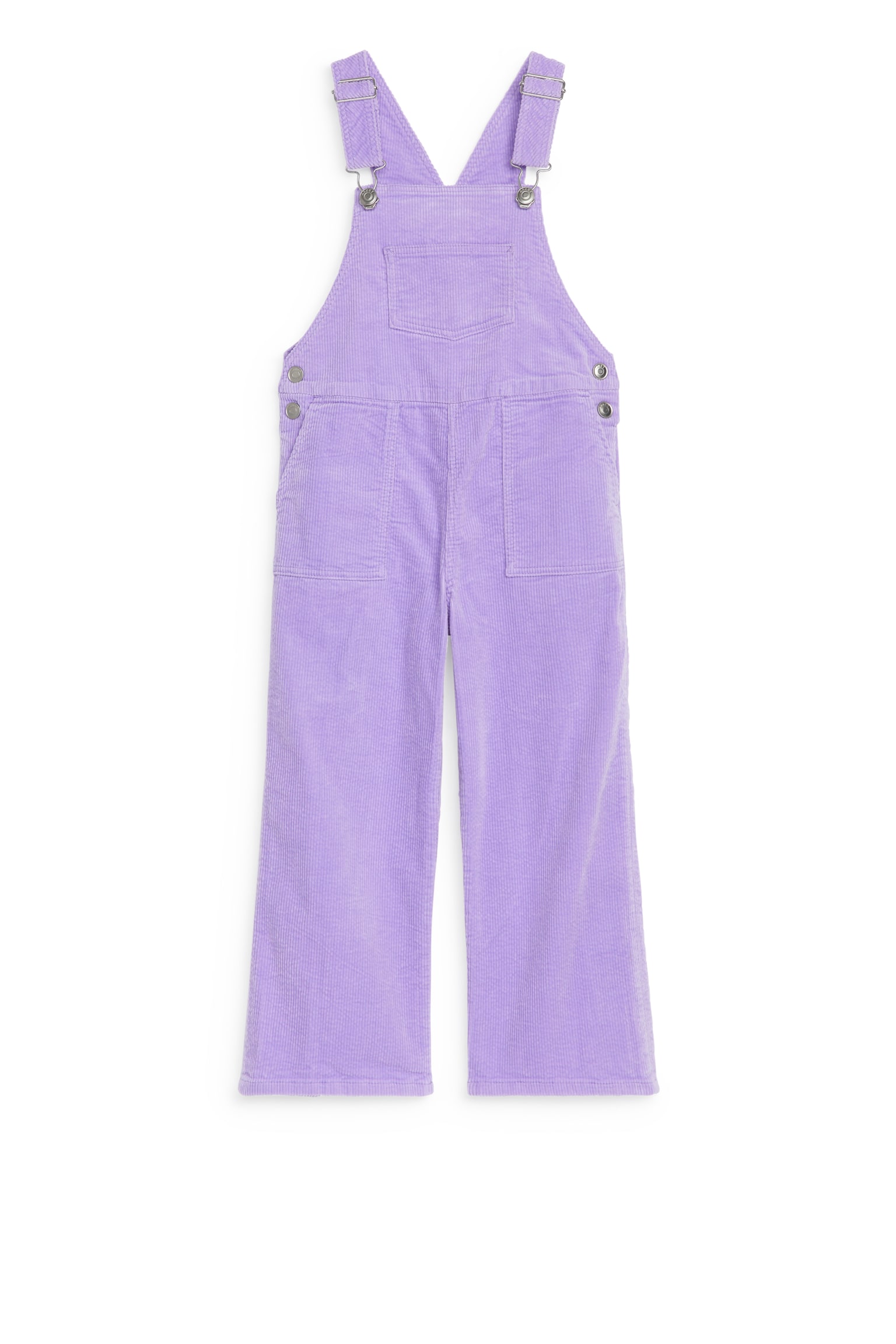 Corduroy Dungarees - Lilac - 1