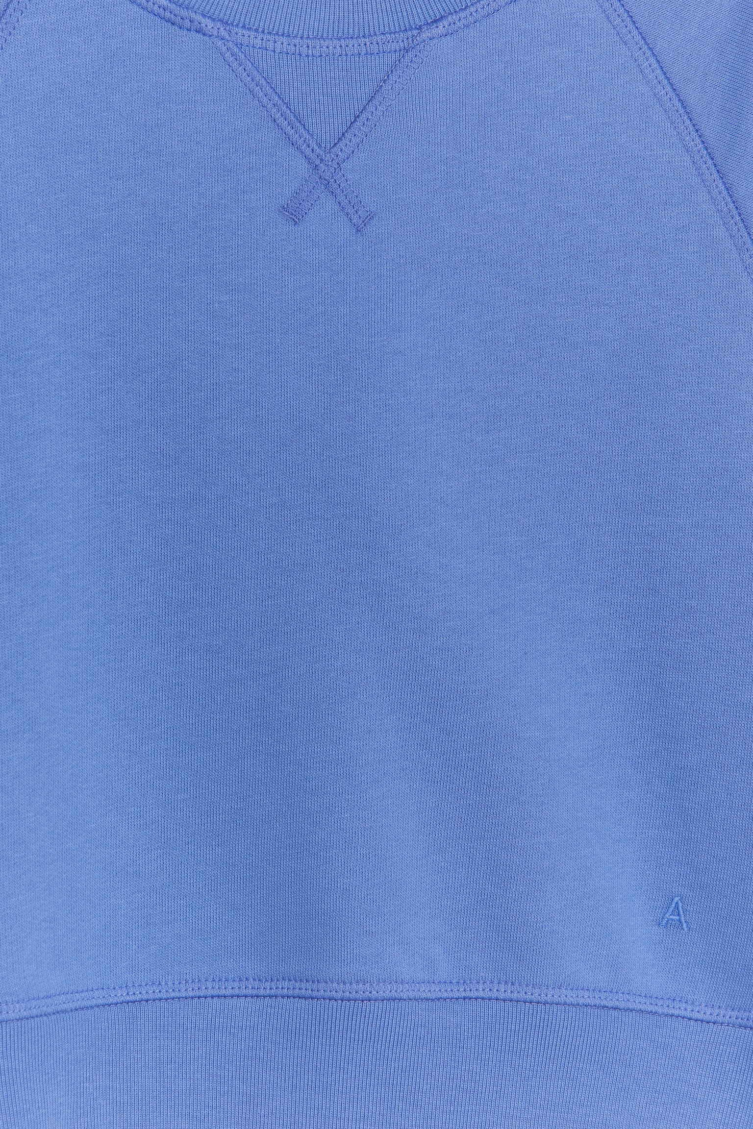 Sweatshirt aus Baumwolle - Blau/Taubenblau/Pfirsich/Rosa/Beige/Graumeliert/Dunkelblau/Orange/Blau/Grün - 5