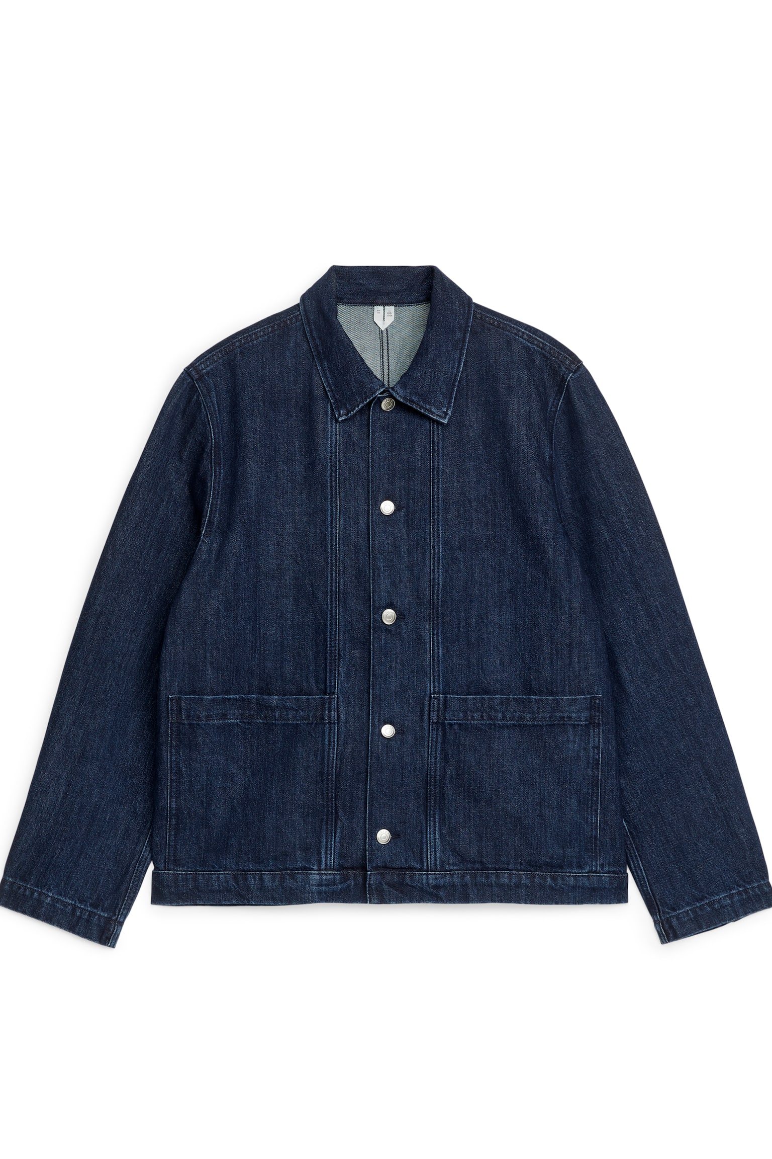 Denim Overshirt - Dark Blue - 2