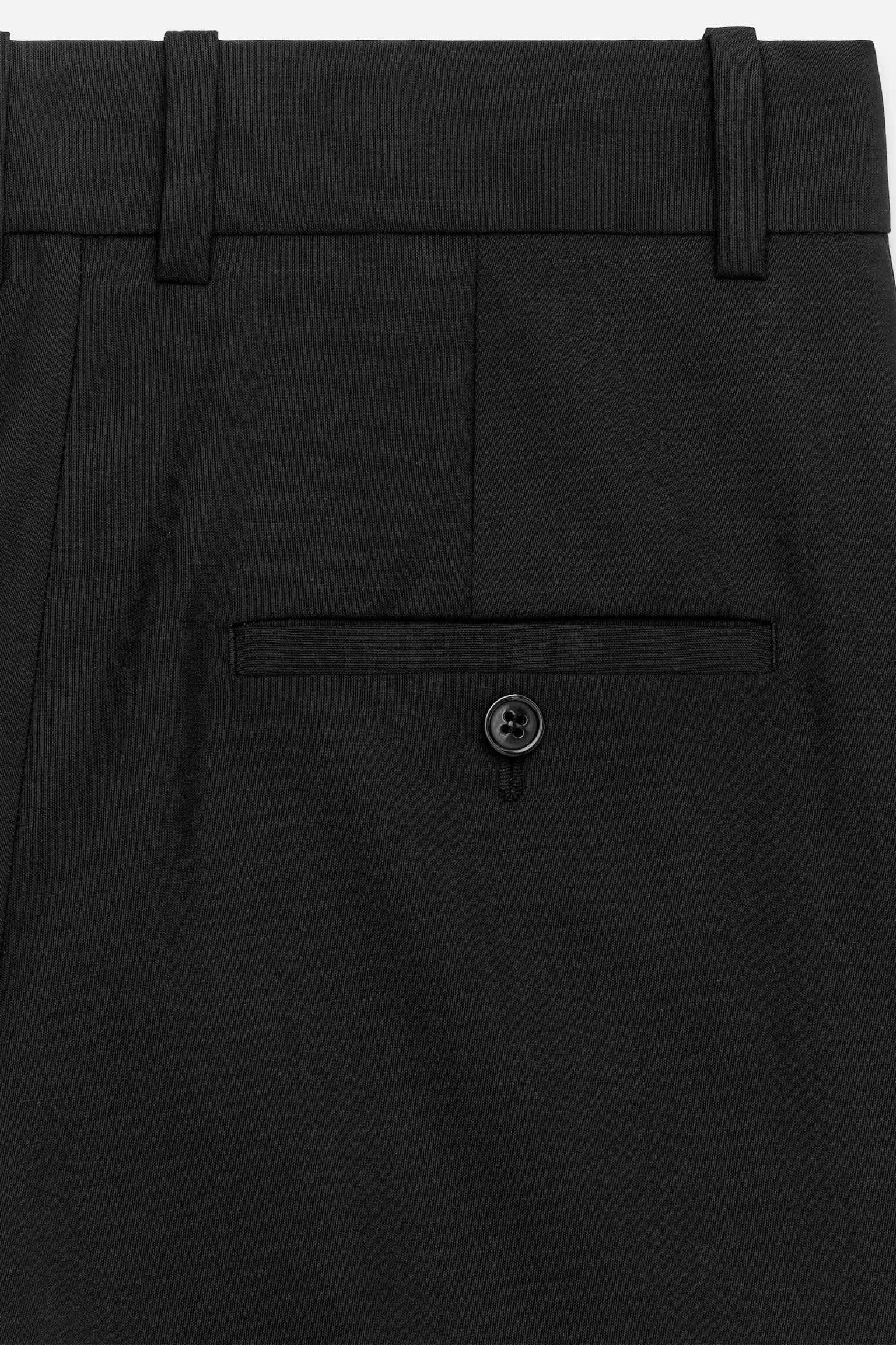 Vida skräddade byxor - Svart/Mörkbrun - 5