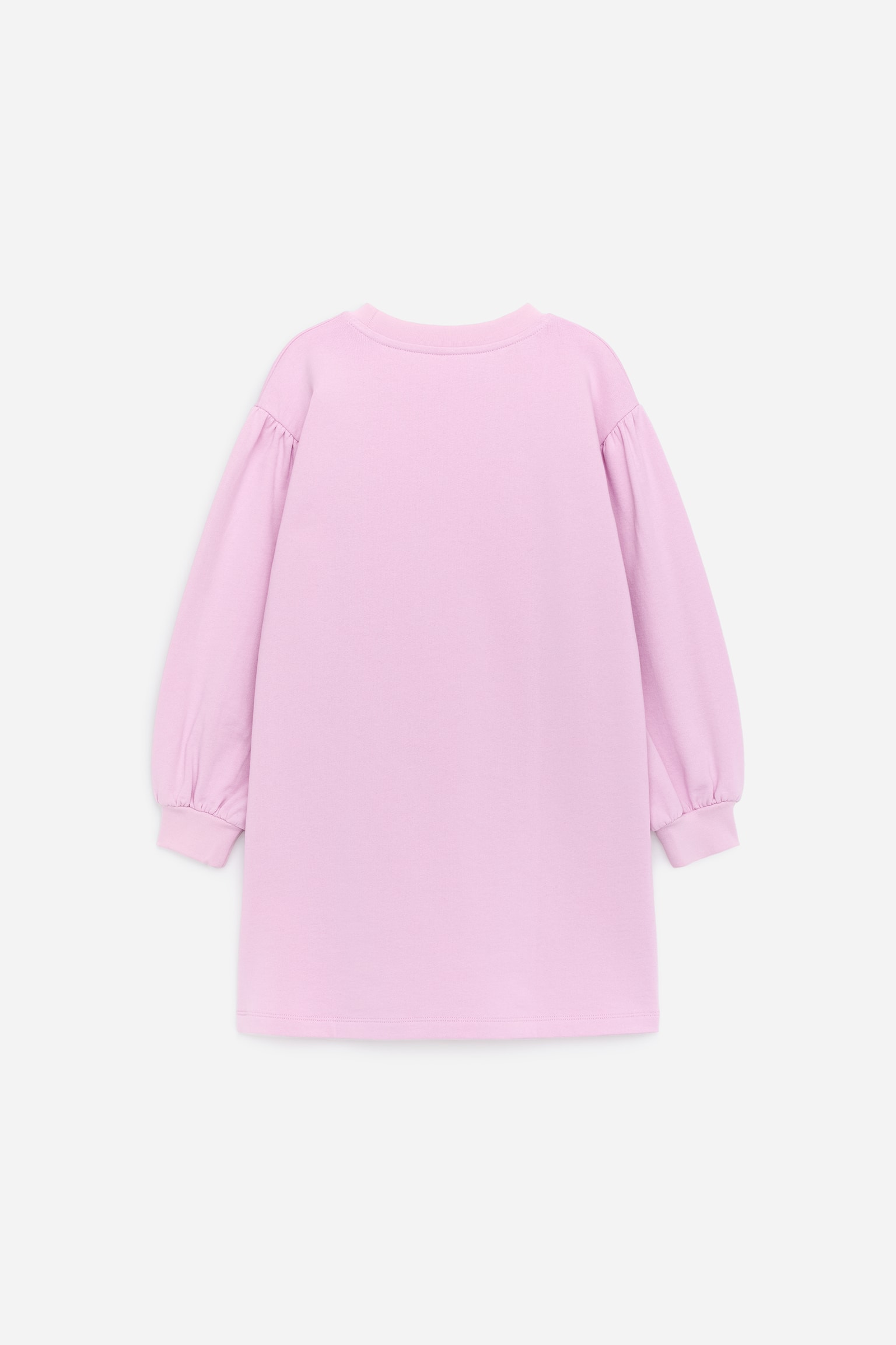 Sweatshirt-klänning - Rosa - 3