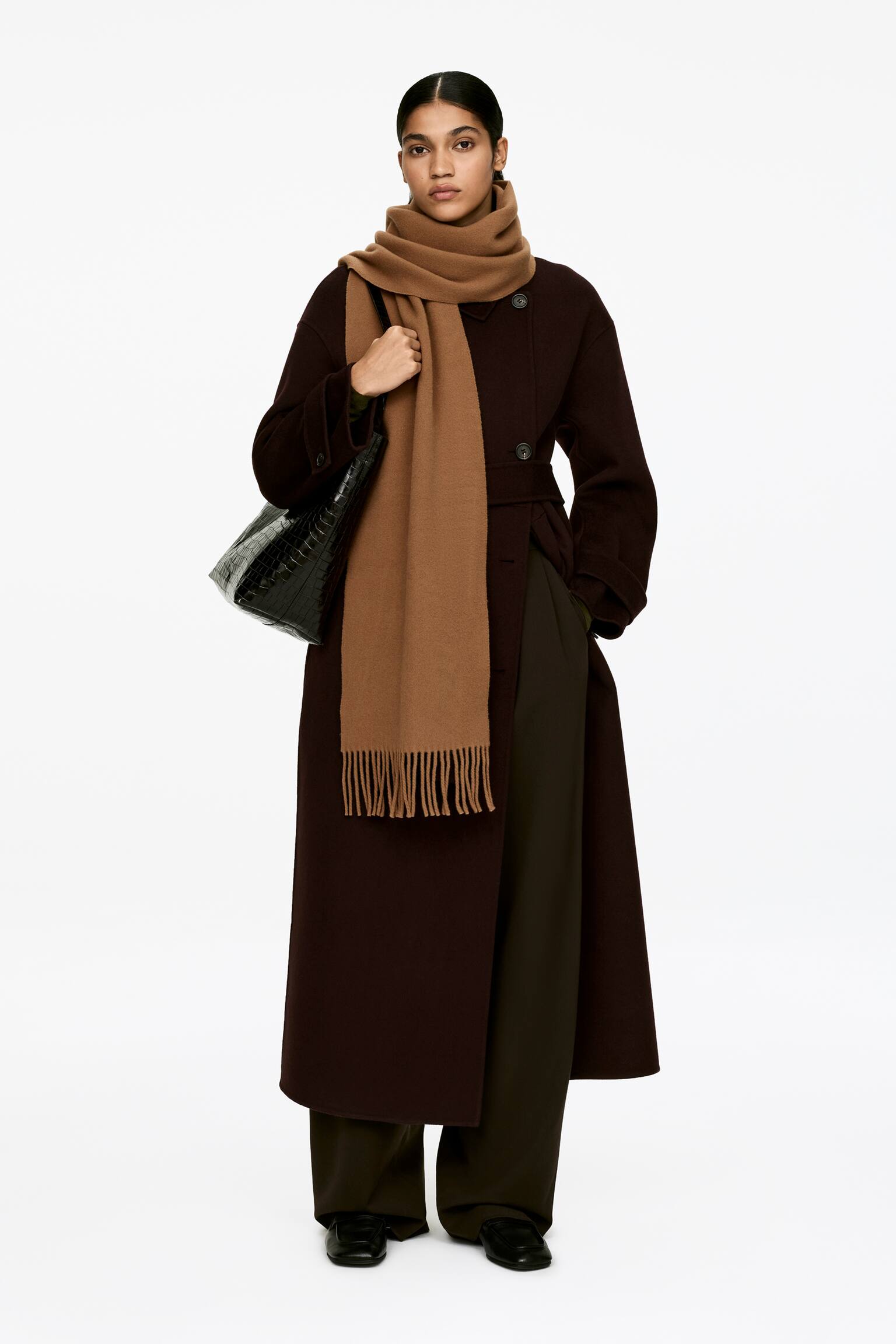 Wollschal - Braun - 4