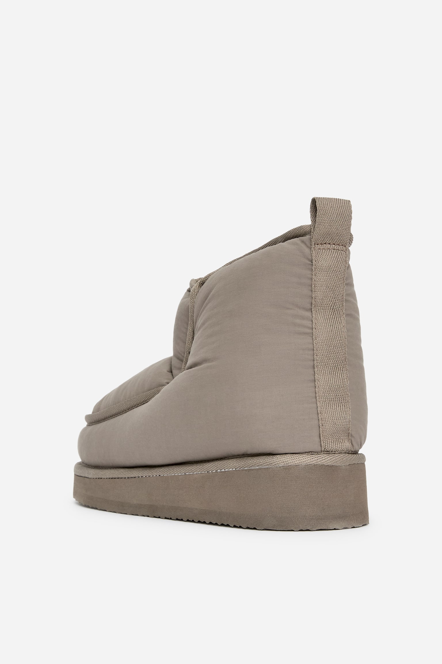 Stiefel mit Füllung - Dunkles Graubraun - 7