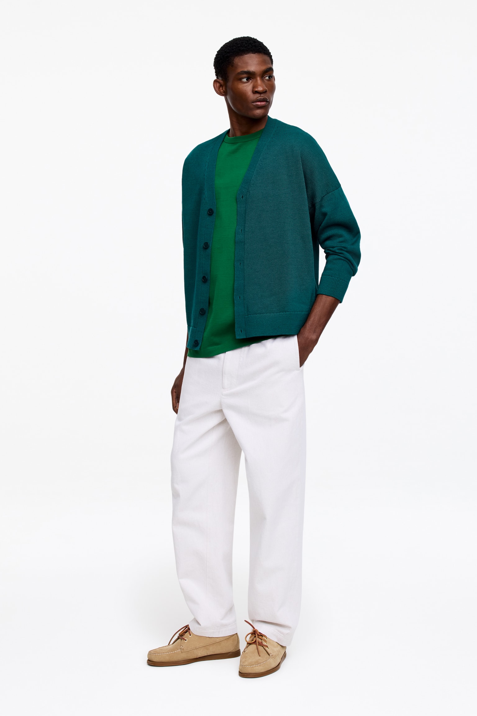 Oversized t-shirt 270 gsm - Grön/Mörklila/Mörkblå/Svart/Havre/Mörkgrön - 4