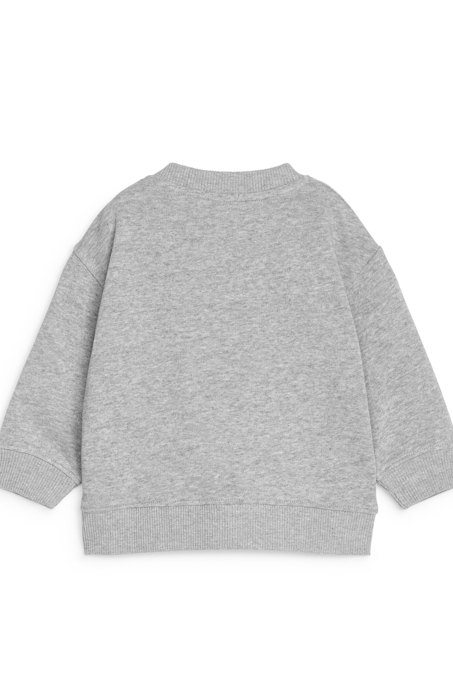 Cotton Sweatshirt - Grey/Lilac/Beige/Red - 2