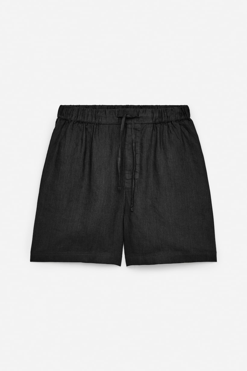 H&m Shorts Uomo Lino Pantaloni Corti E Pantaloncini In Lino Da