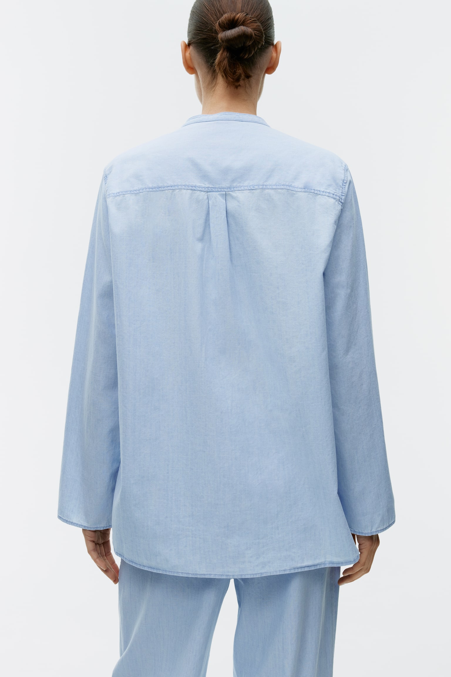 Light Denim Shirt - Light Blue - 5