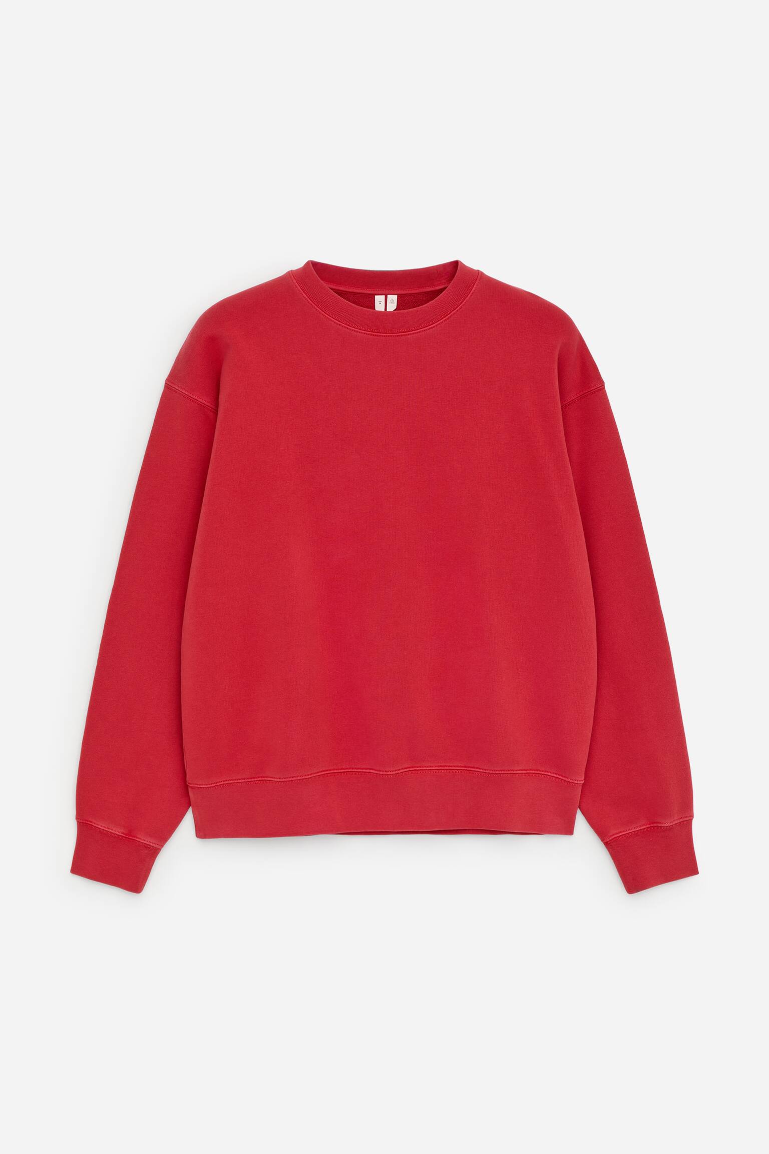 Legeres Sweatshirt - Rot/Taubenblau/Gelb - 2