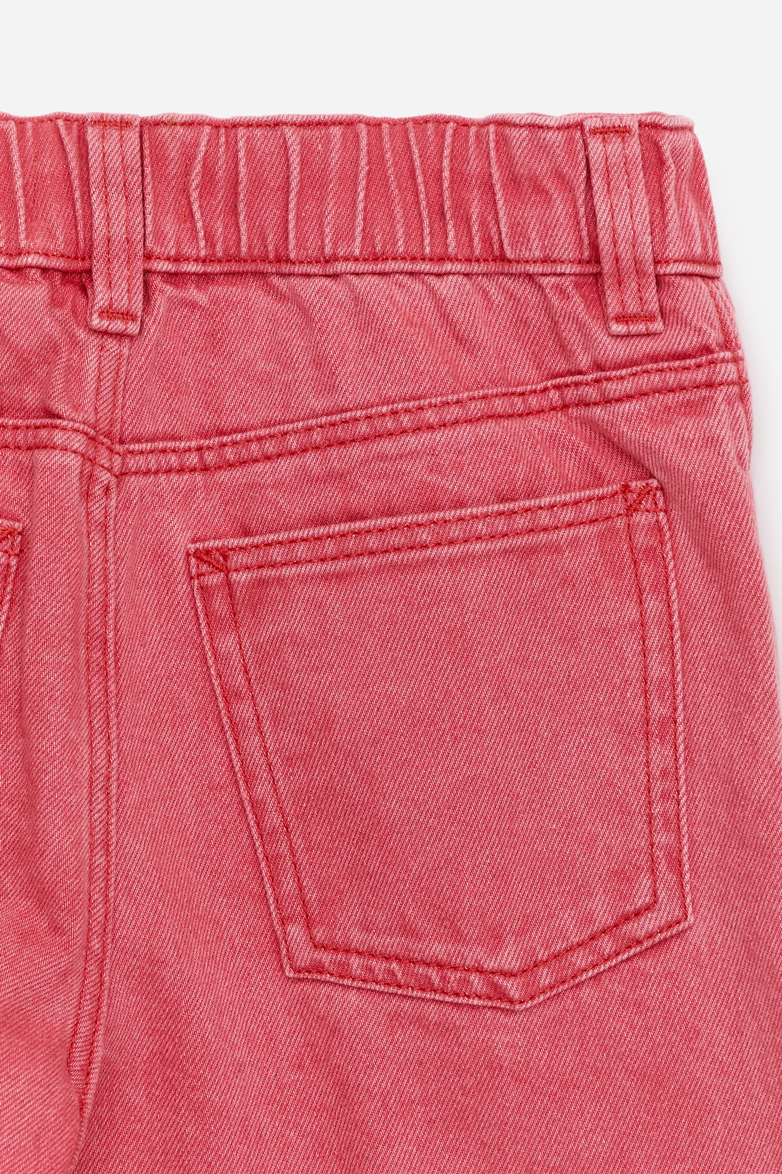 Weite Jeanshose - Rot/Blau/Hellgrün/Rosa/Lila/Schwarz - 3