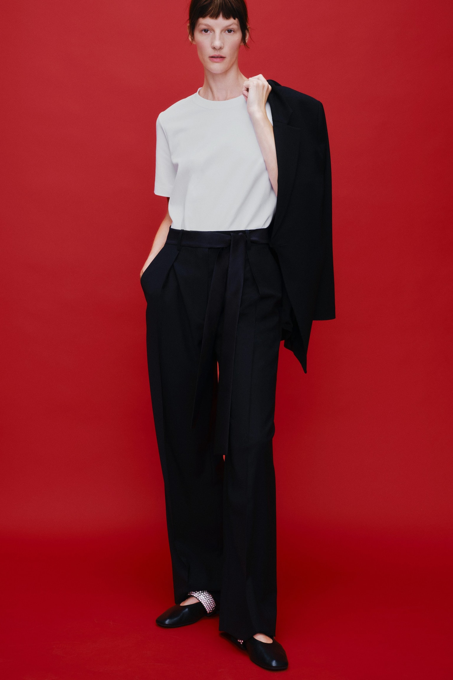 PEARL Schweres T-Shirt - Weiß/Schwarz/Graumeliert/Hellbeige/Rosa/Burgunderrot/Dunkelbraun - 9