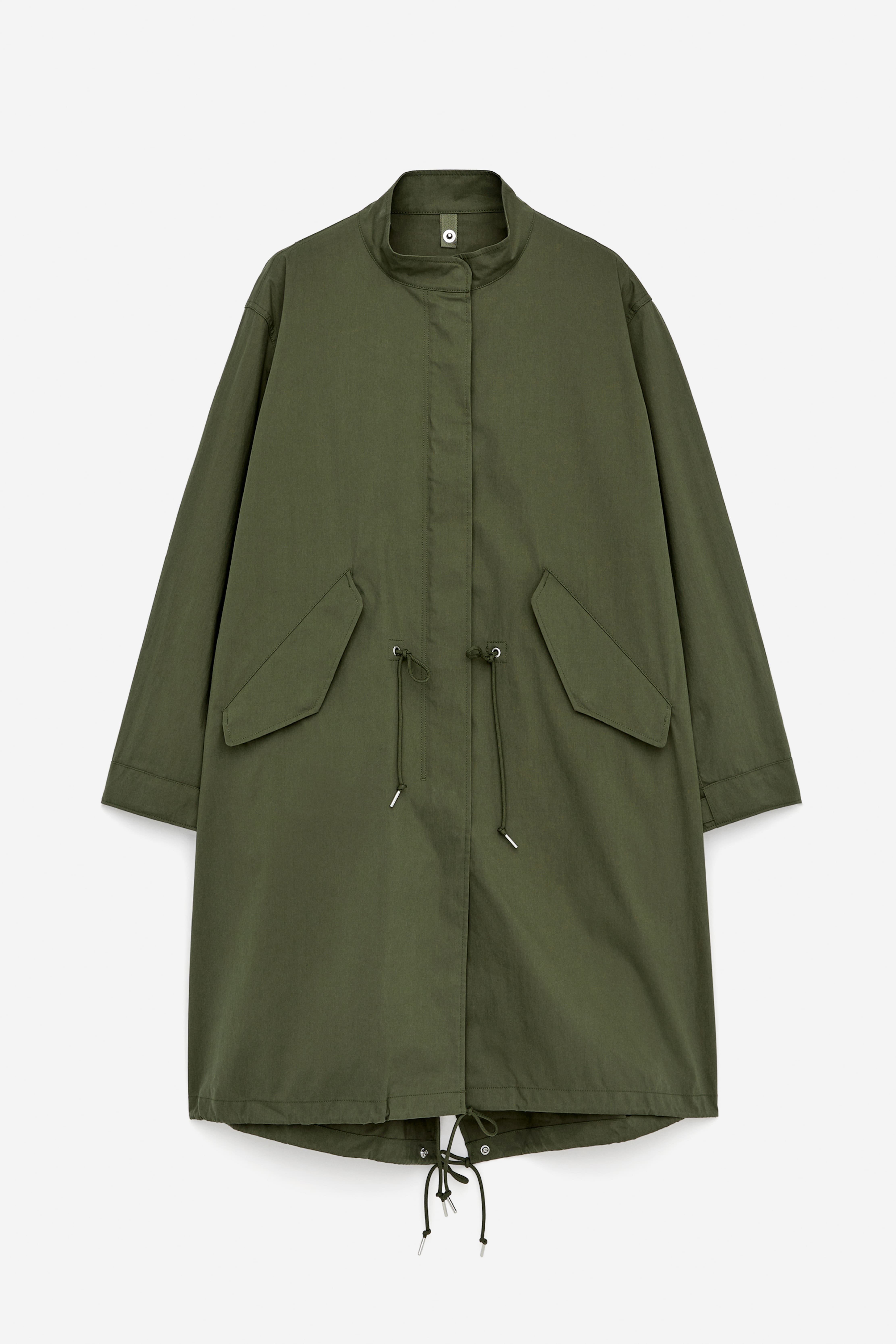 Ungefütterter Fishtail-Parka - Khaki