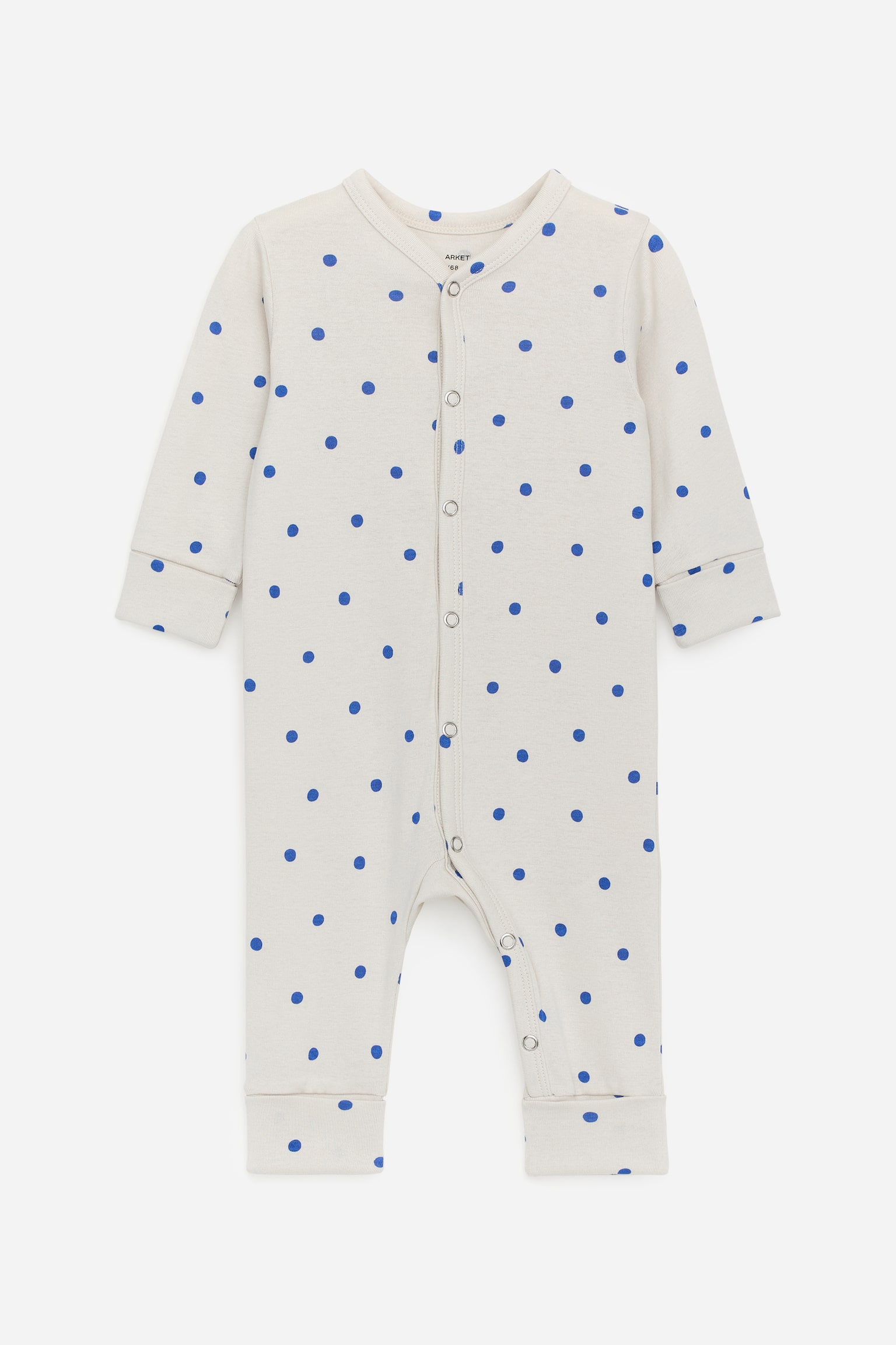 Pyjamasoverall 2-pack - Blå/beige/Rosa/orange - 3