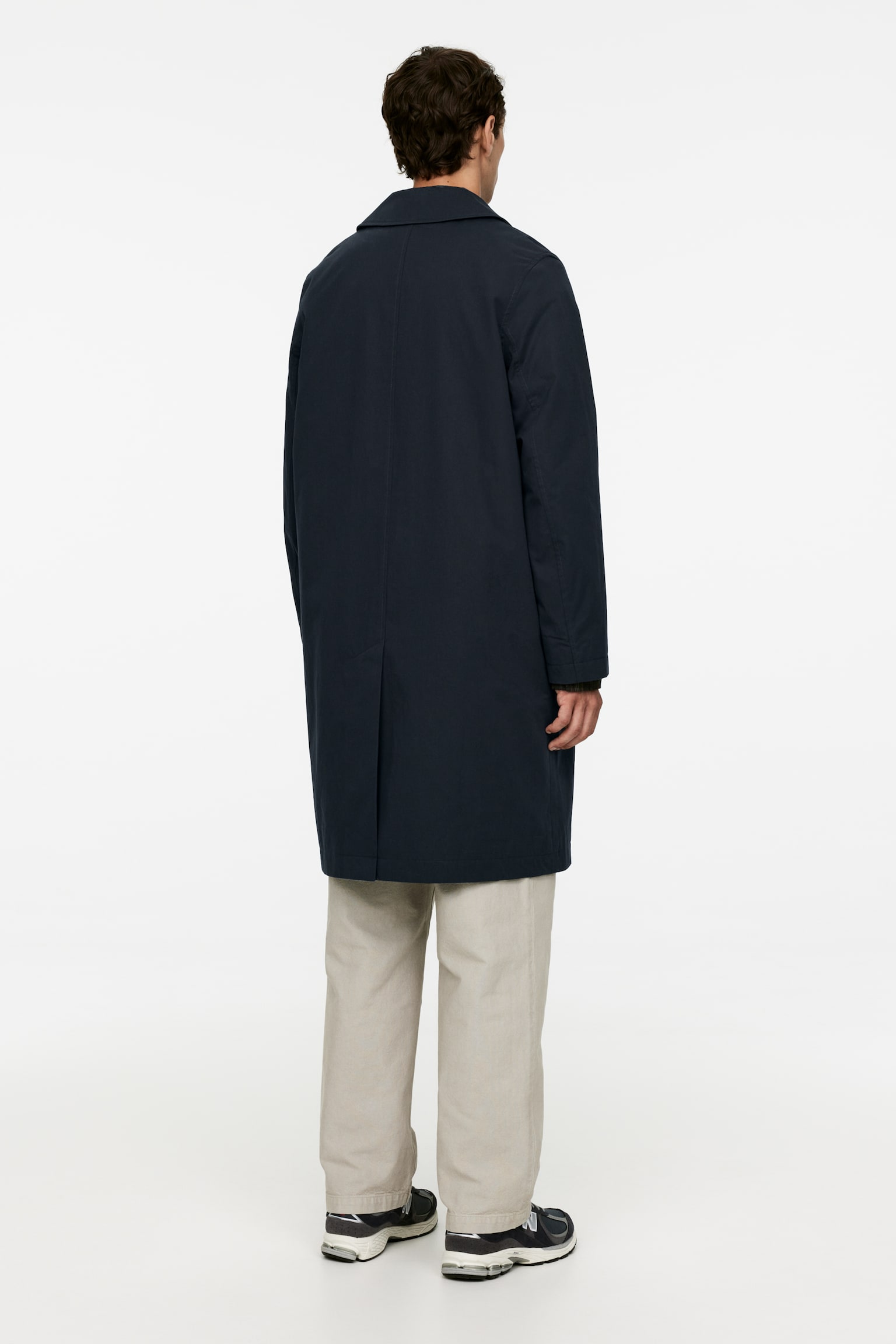 Car Coat - Dark Blue - 3