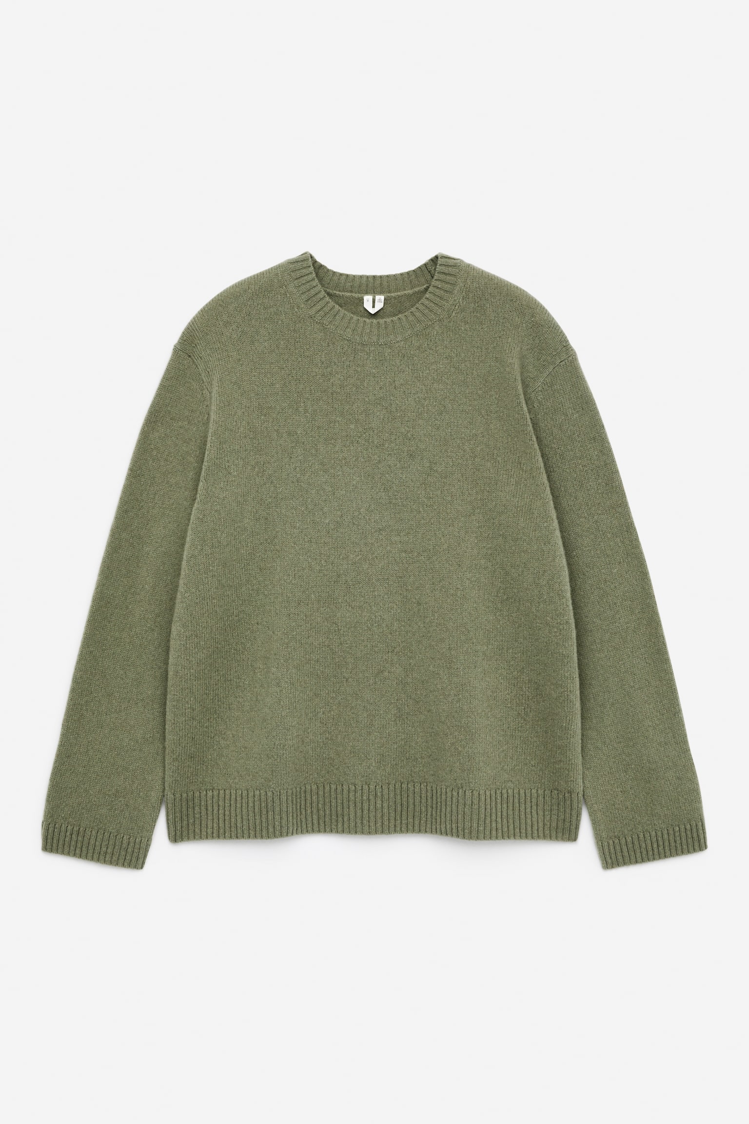 Crew-Neck Wool Jumper - Green/Burgundy/Off White/Red - 1