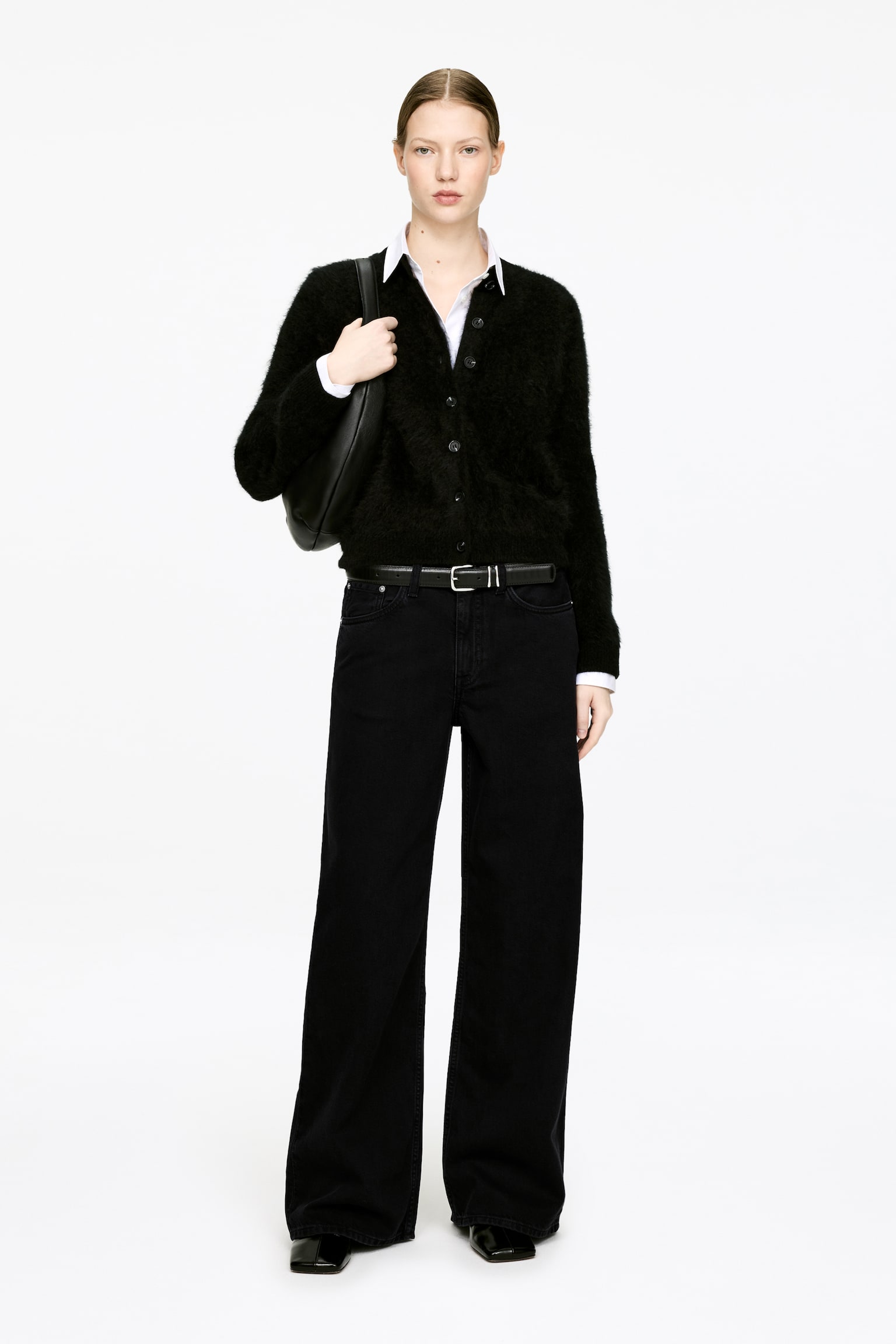 Jeansy loose wide CLOUD - Czarny/Szary/Ciemnobrązowy/Ciemnoniebieski/Szary/Niebieski/Mid Blue - 1