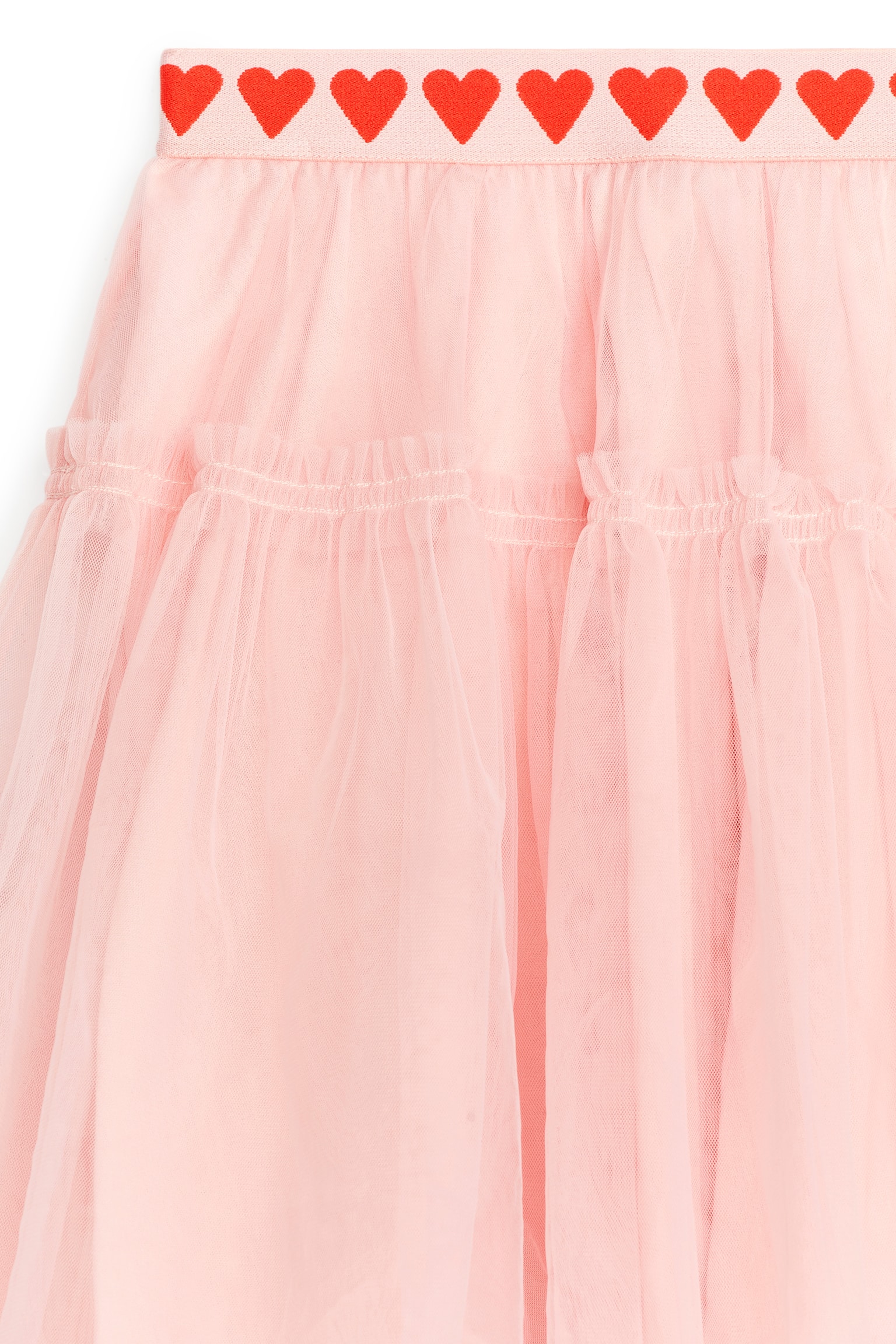 Tulle Skirt - Pink/Beige - 2