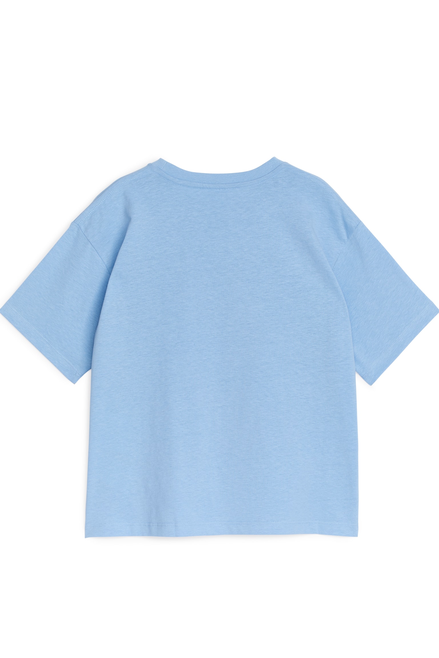 Oversized T-Shirt - Light Blue/Seagull/Lilac - 2