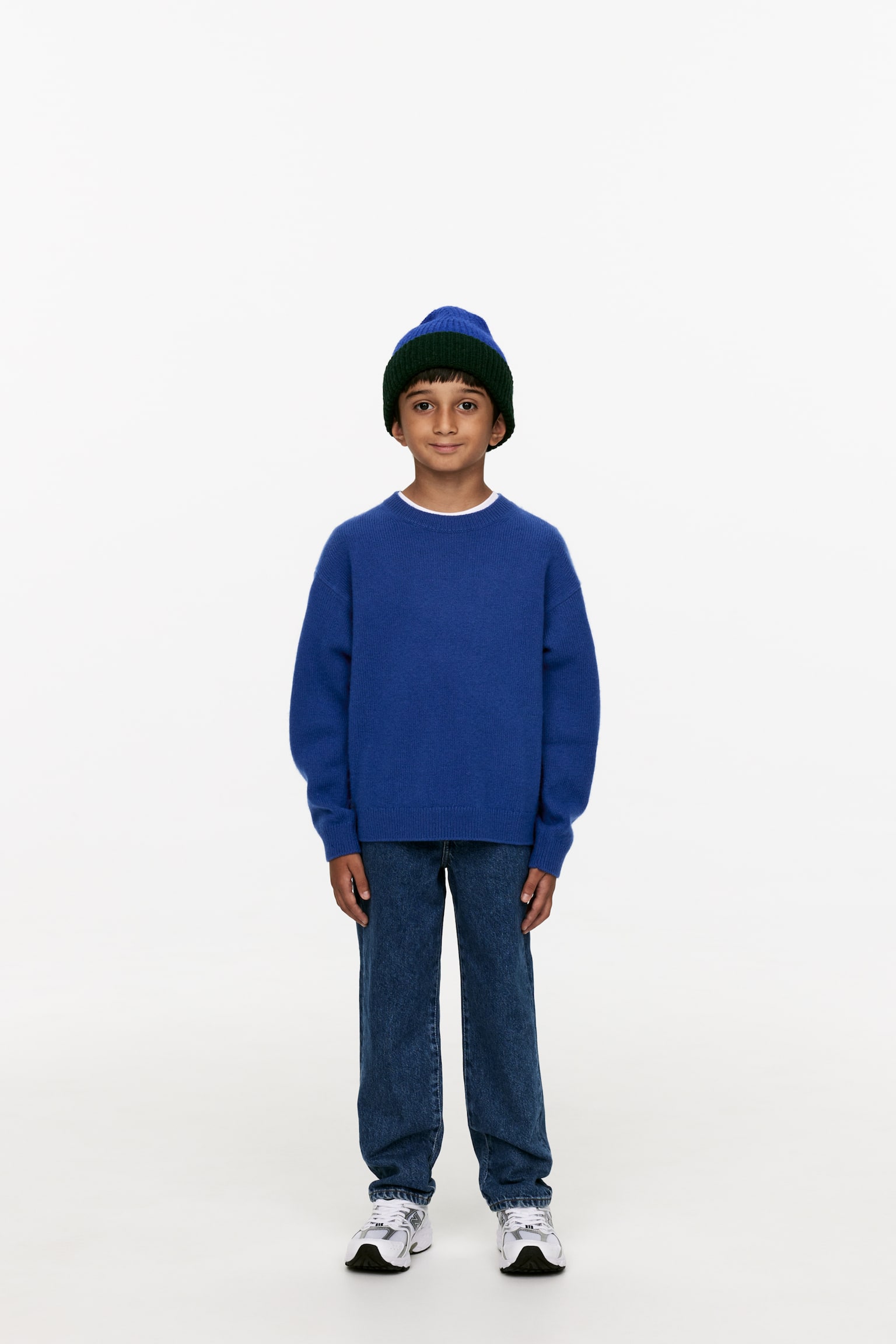 Wool-Blend Jumper - Blue - 2